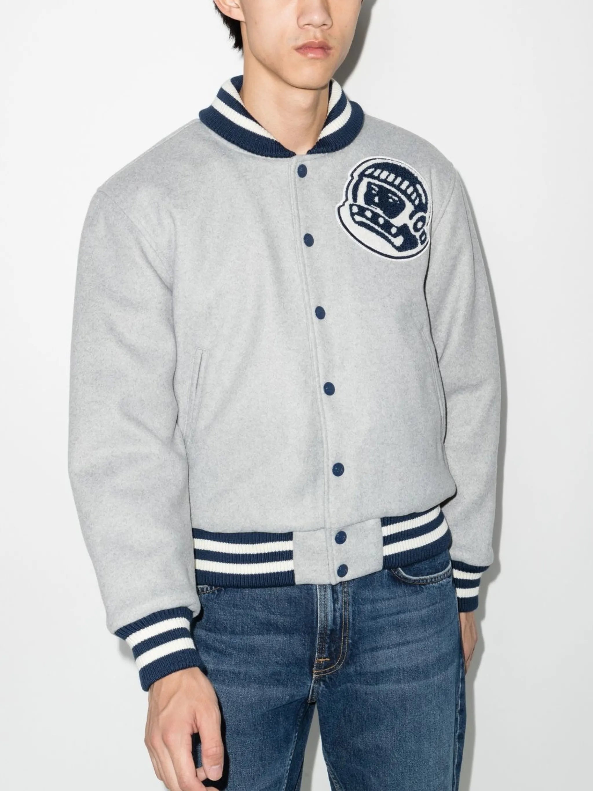 Astro embroidered logo bomber jacket