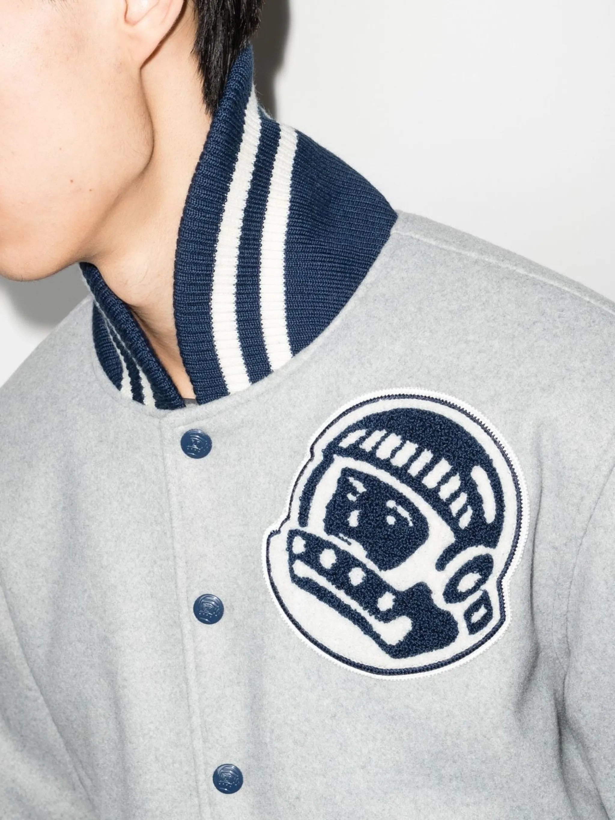 Astro embroidered logo bomber jacket