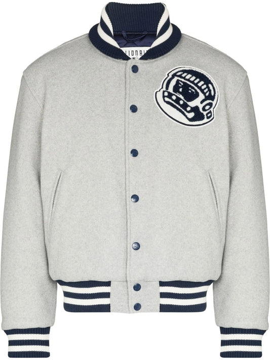 Astro embroidered logo bomber jacket