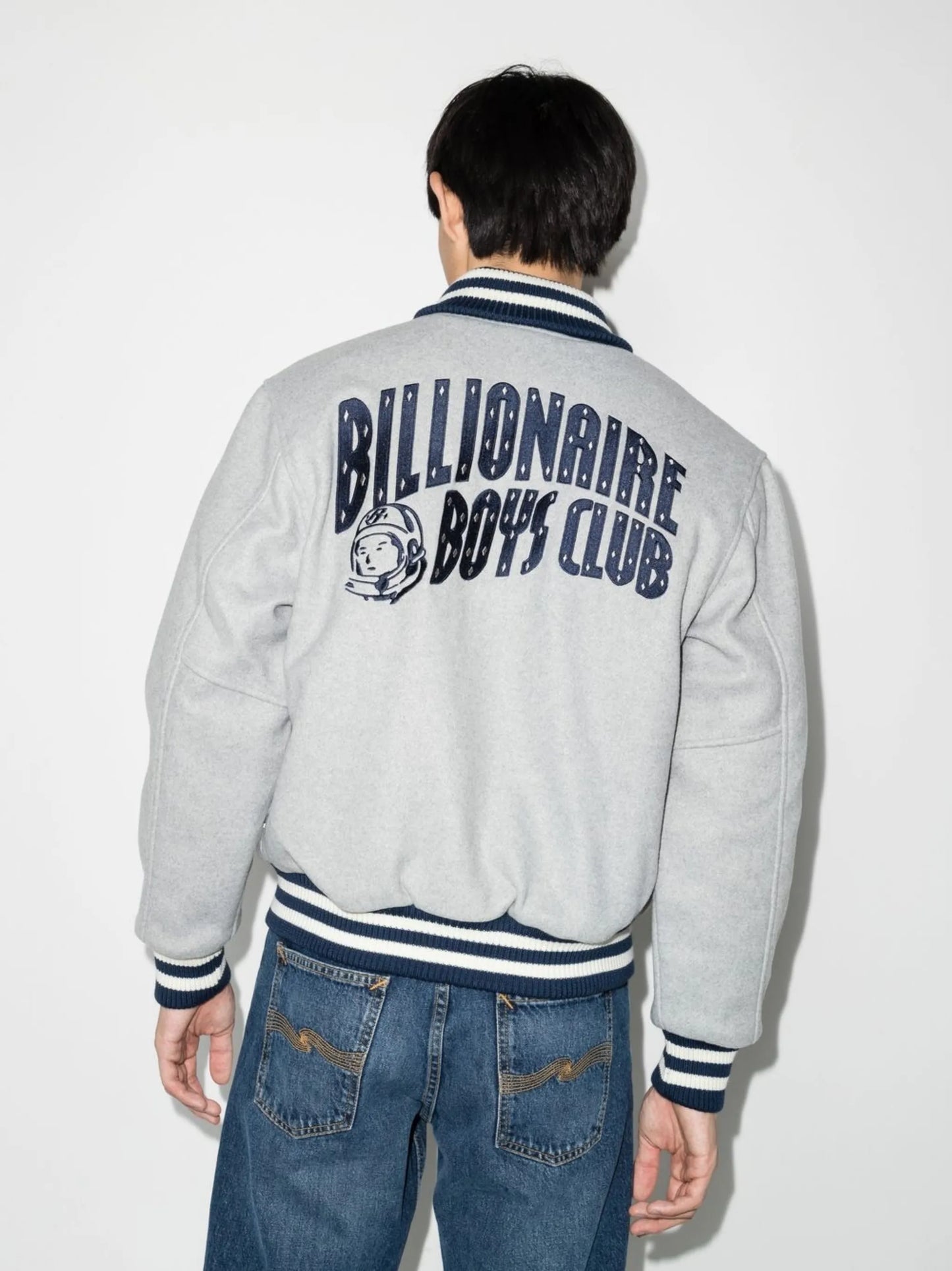 Astro embroidered logo bomber jacket