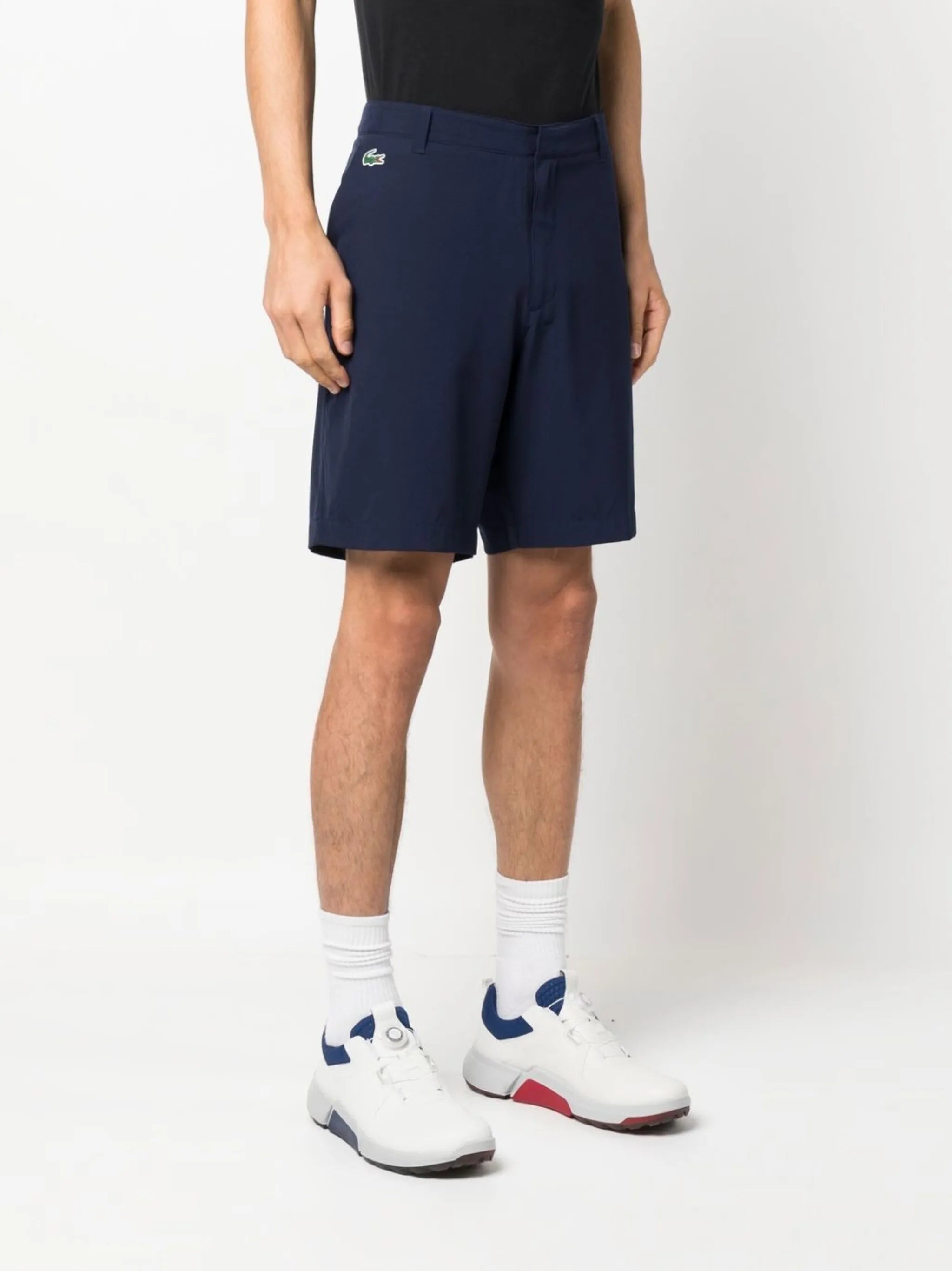 straight-leg Bermuda shorts