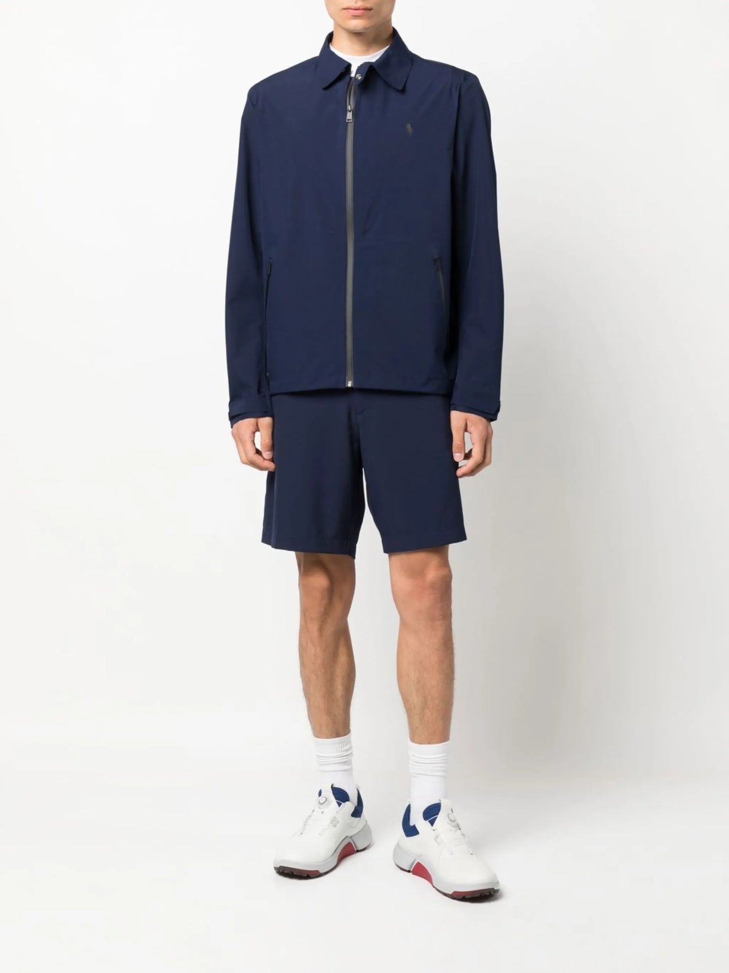 straight-leg Bermuda shorts