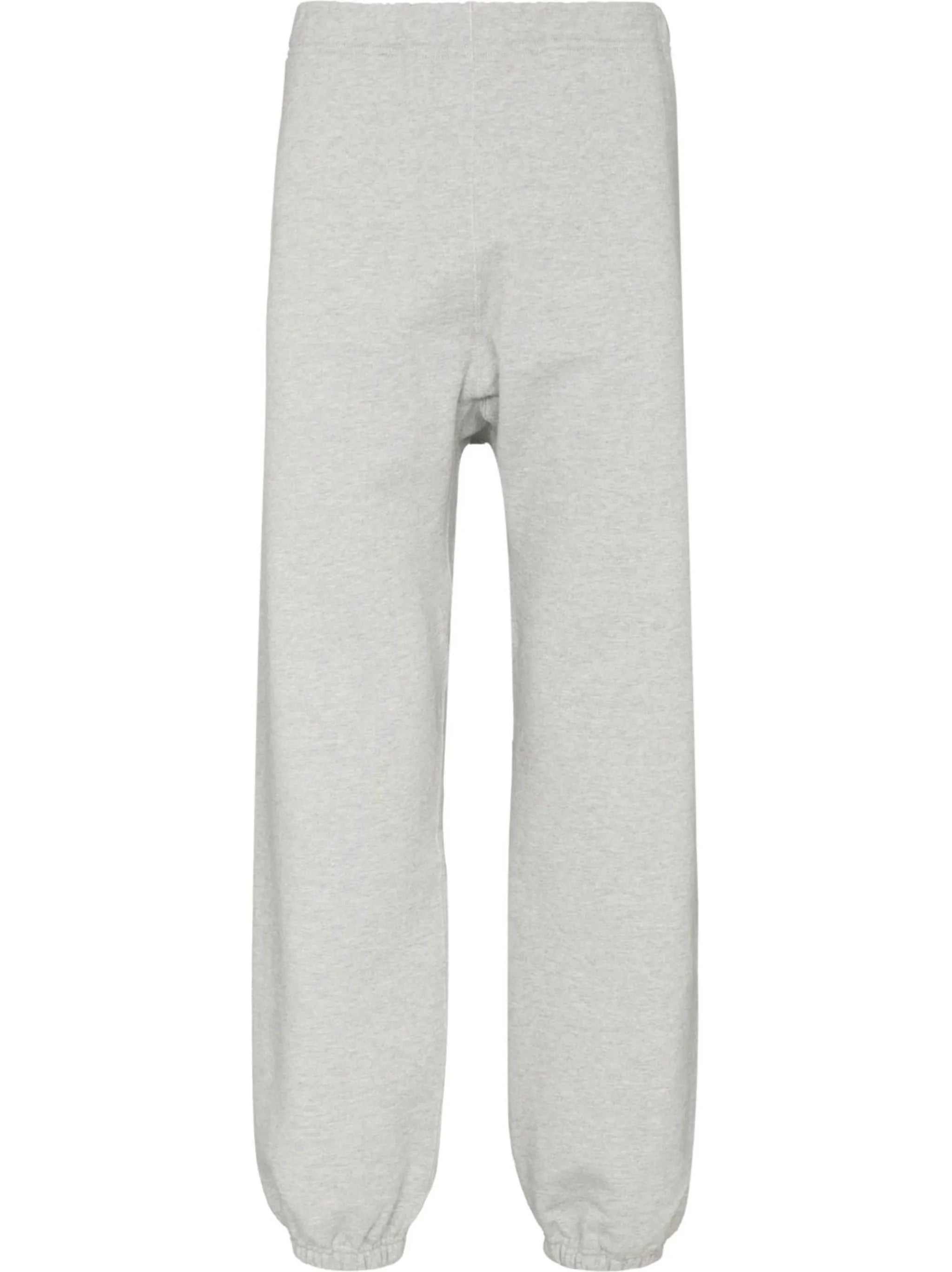 drop-crotch track pants