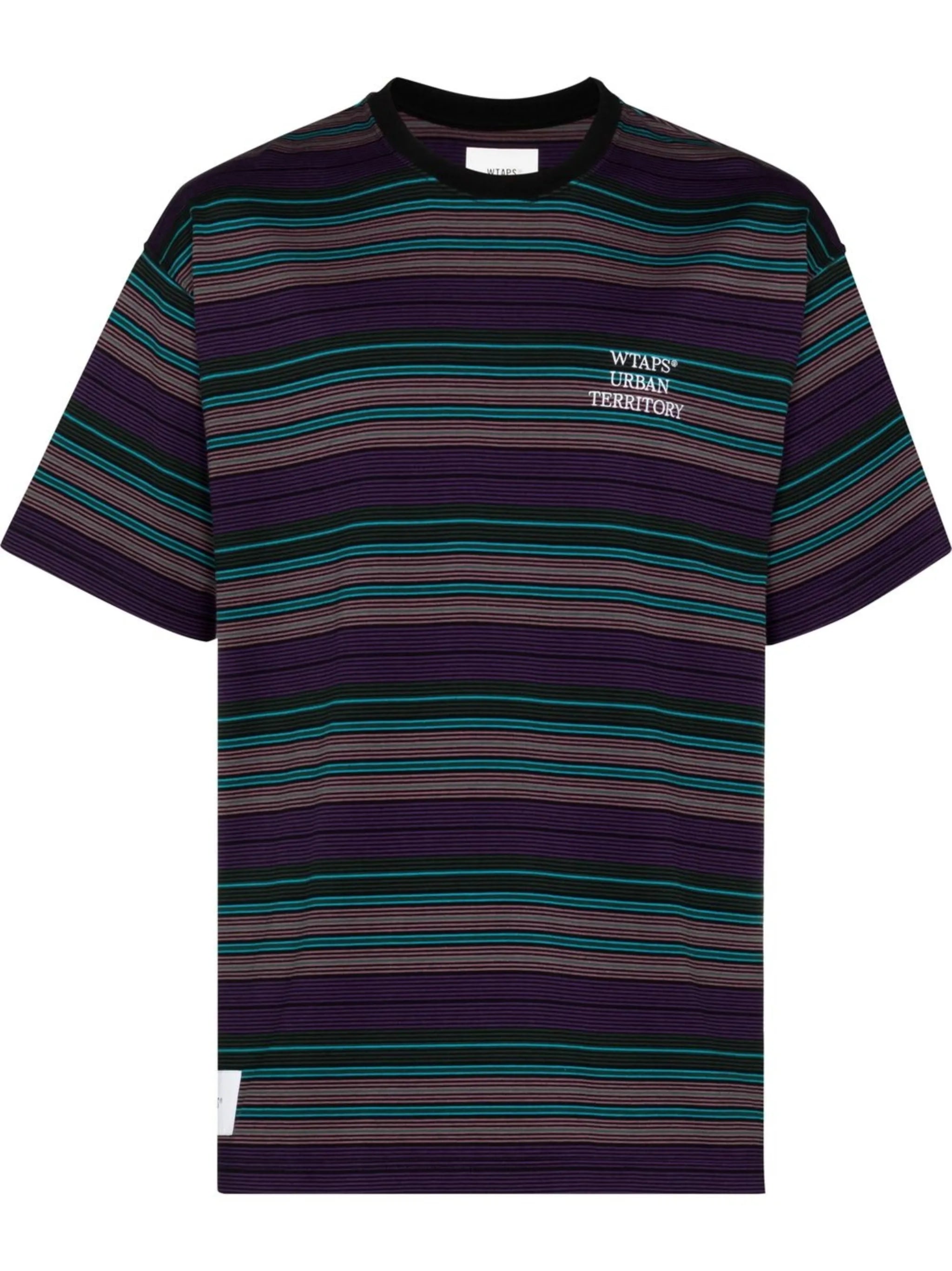 striped short-sleeve T-shirt
