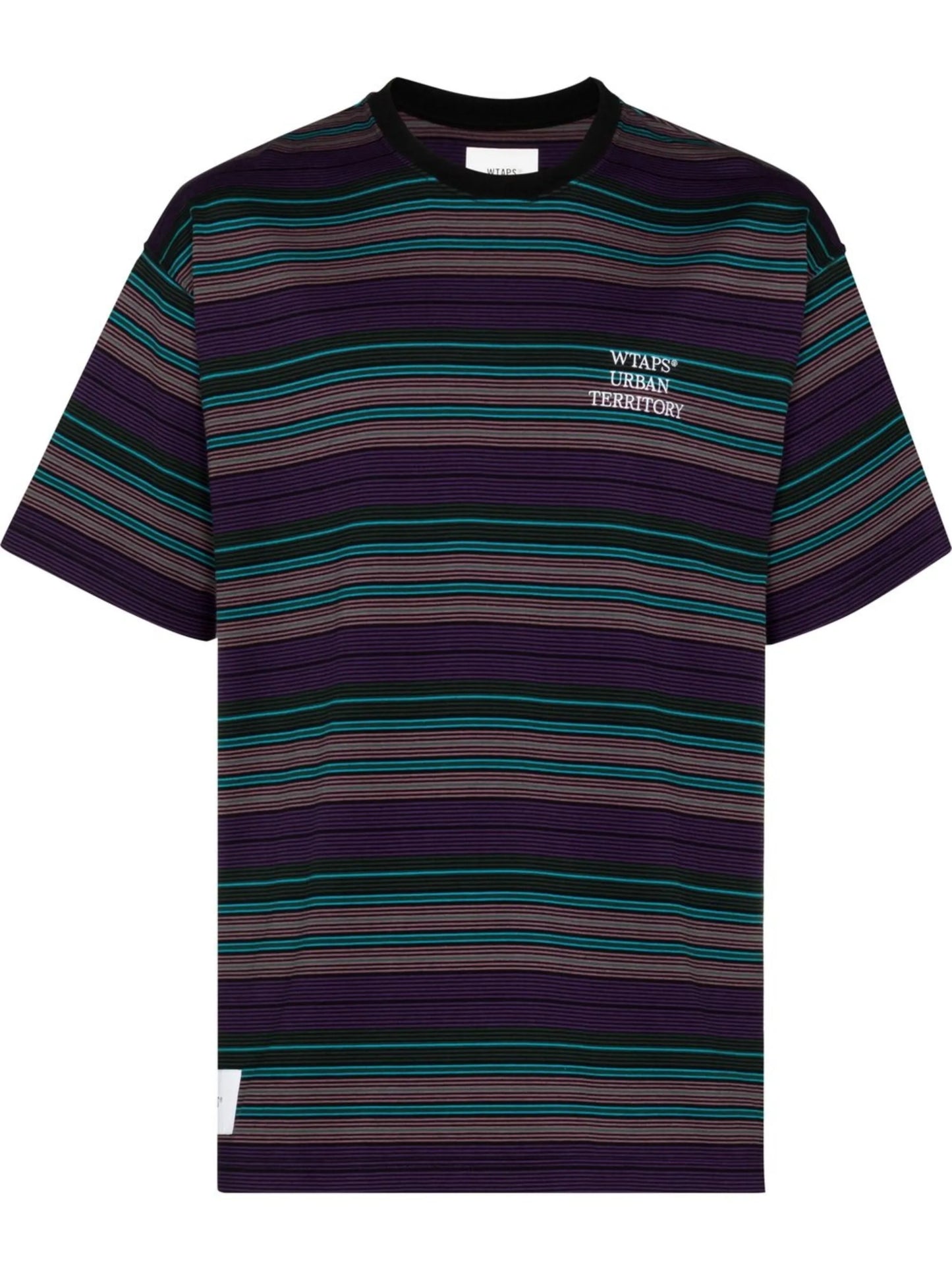 striped short-sleeve T-shirt
