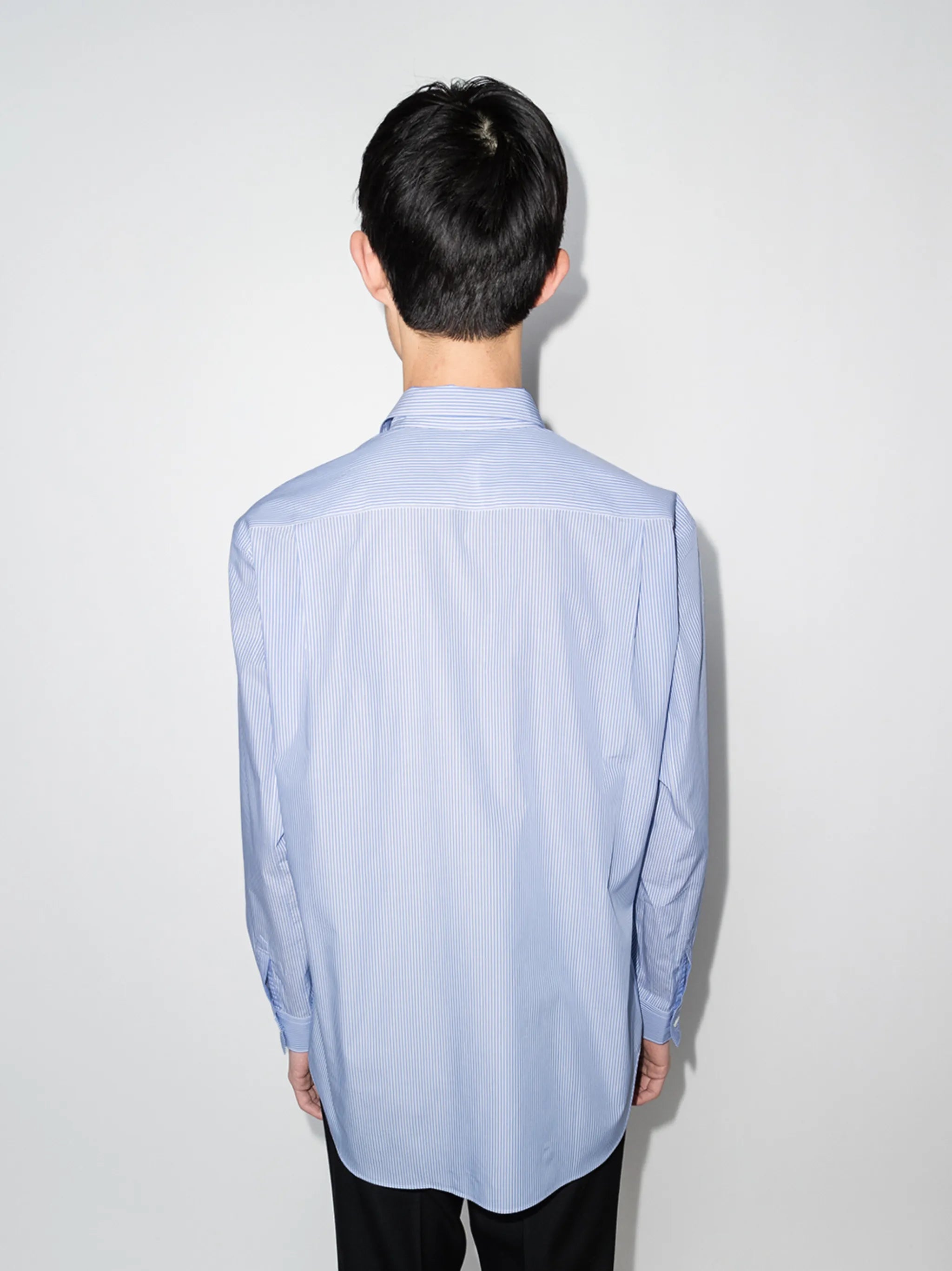 striped long-sleeve shirt