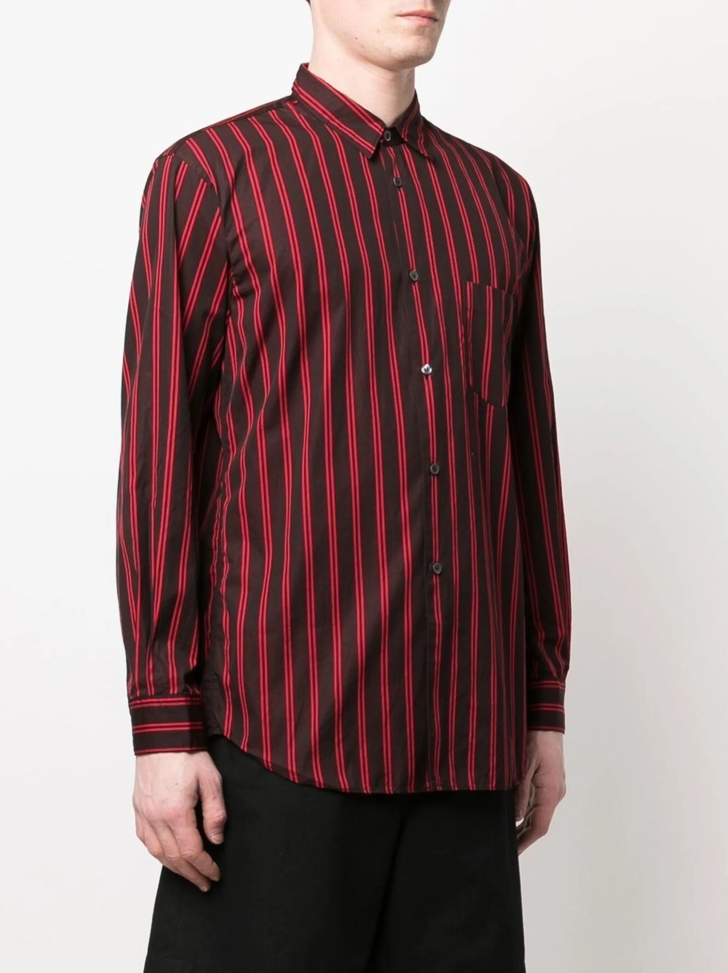 striped cotton shirt