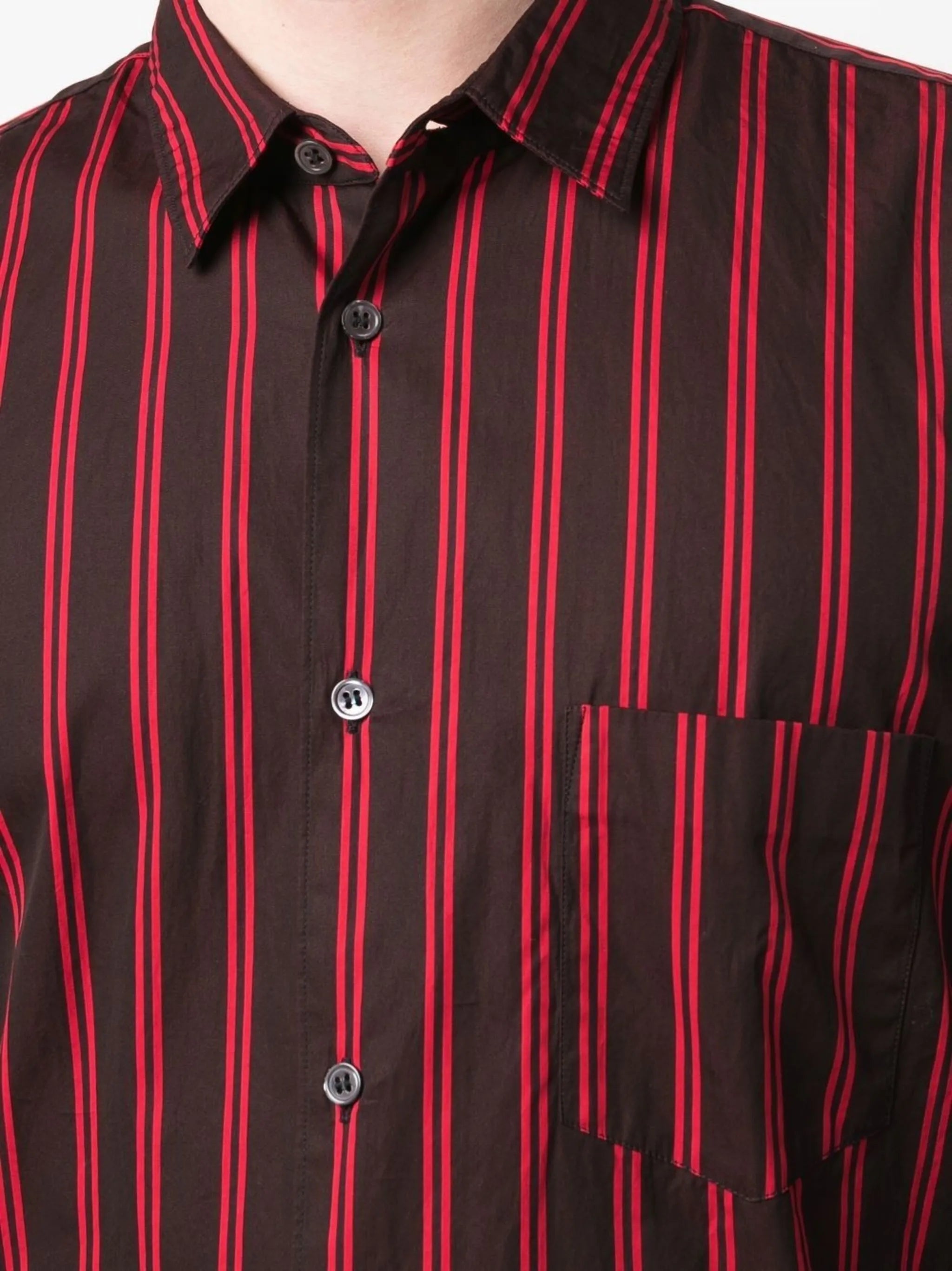 striped cotton shirt