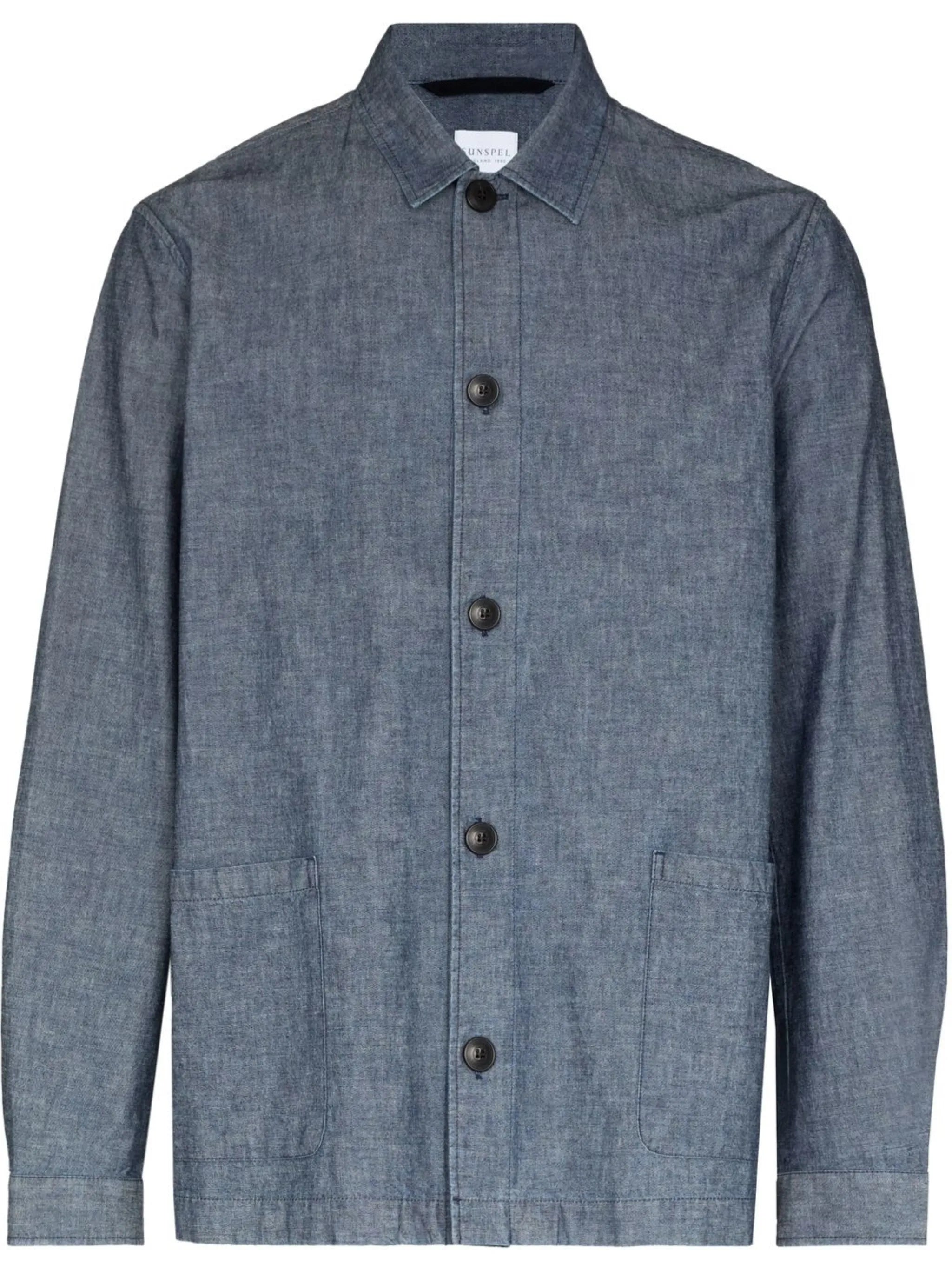 long-sleeve denim jacket
