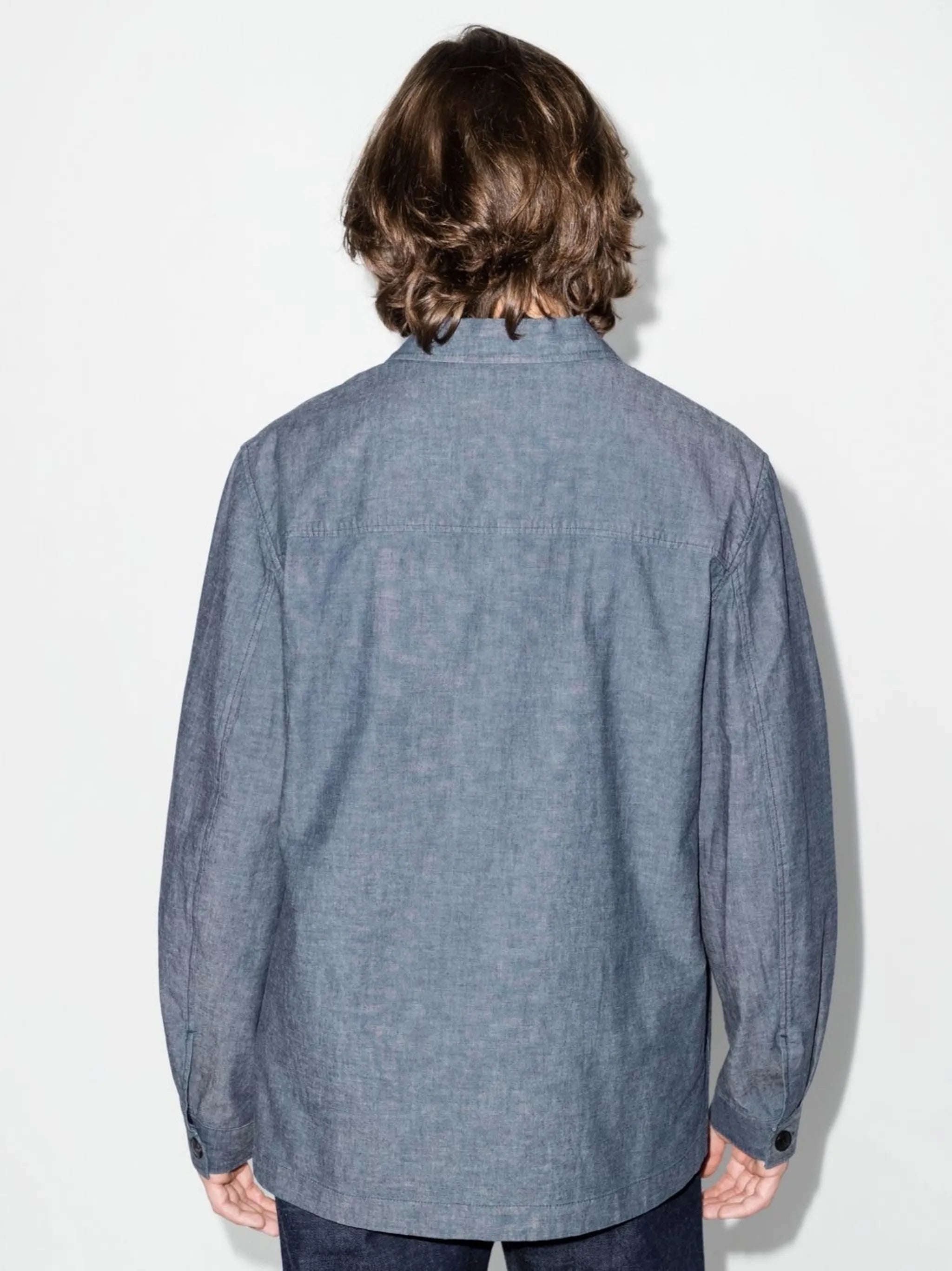 long-sleeve denim jacket