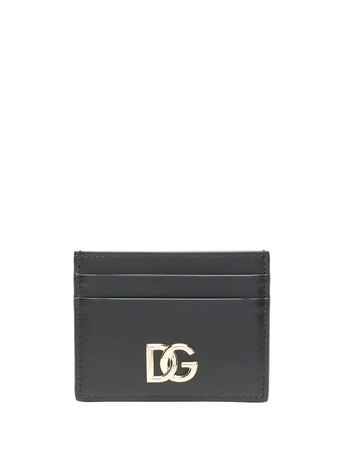 calfskin card holder with DG logo