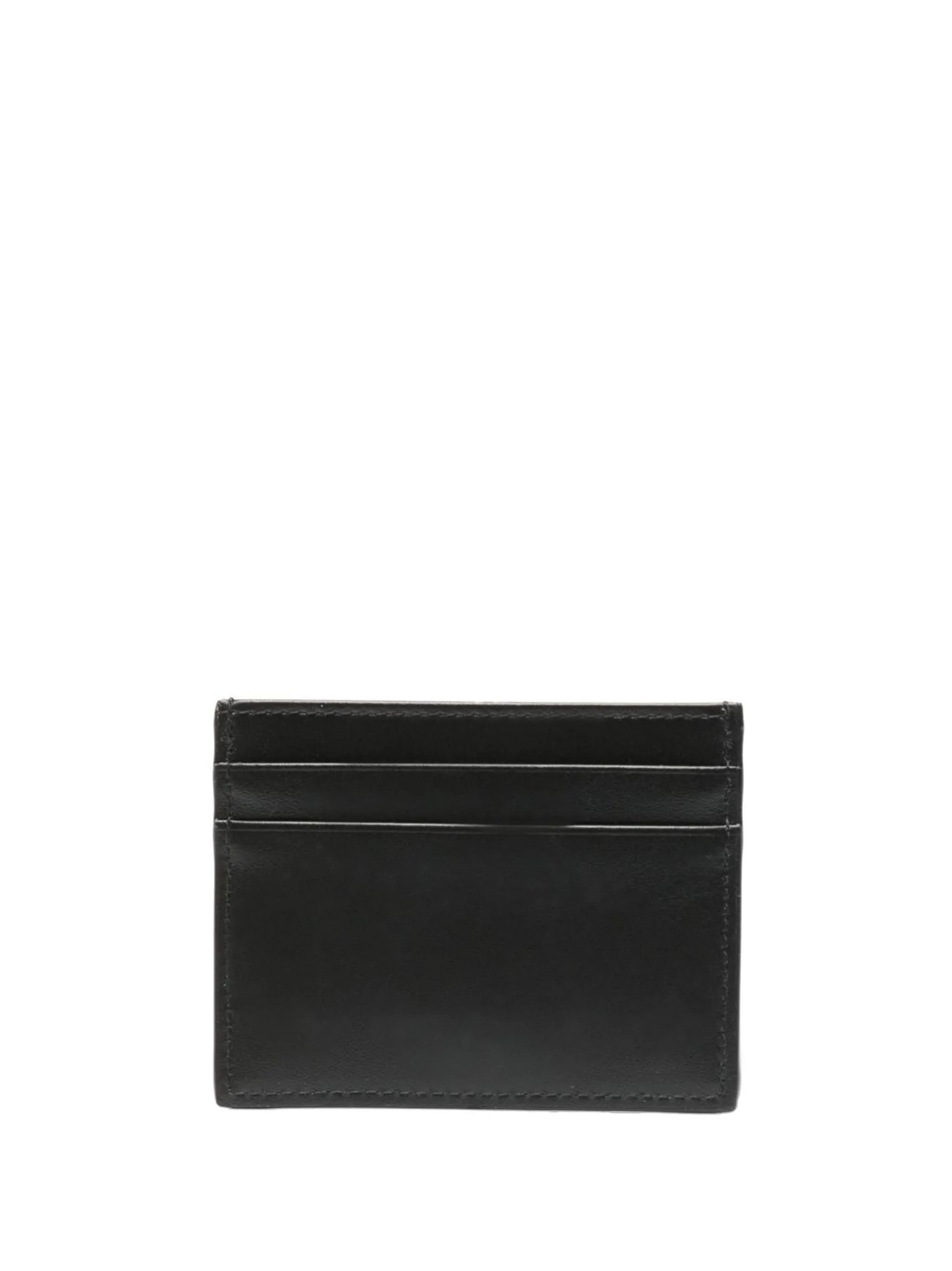 calfskin card holder with DG logo