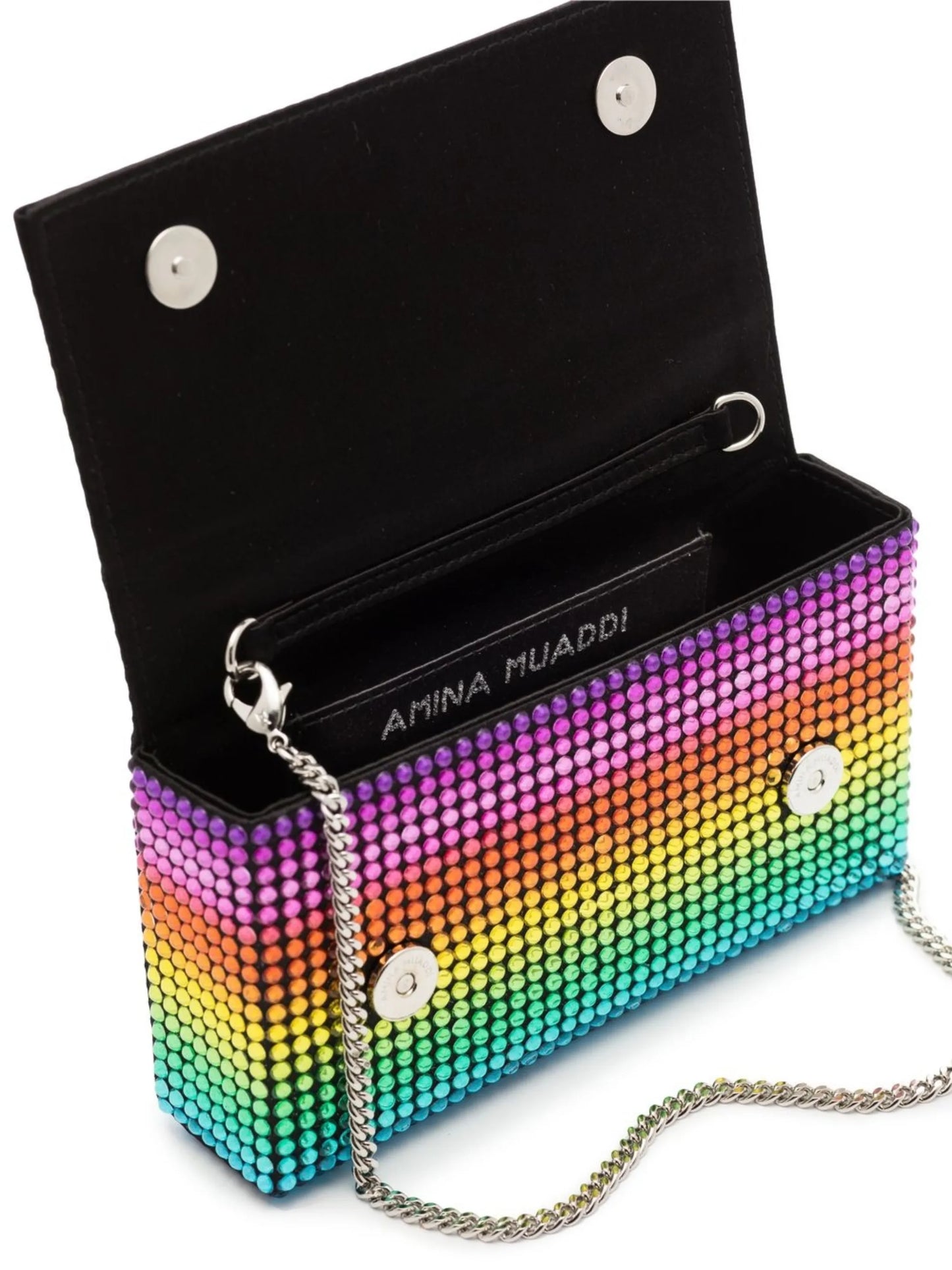 Paloma crystal-embellished clutch bag
