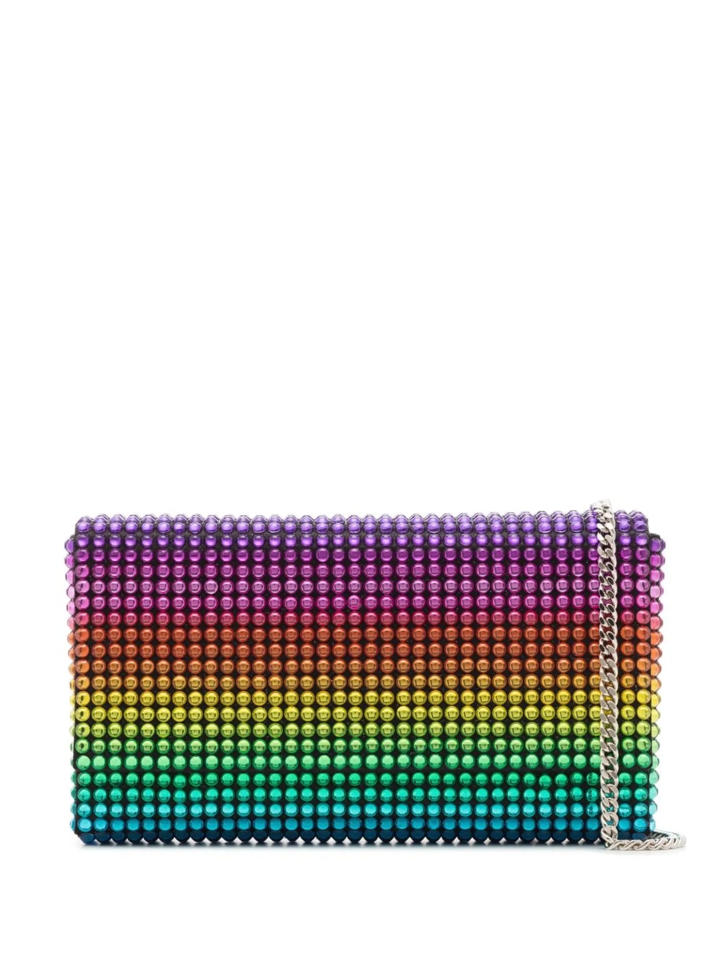 Paloma crystal-embellished clutch bag