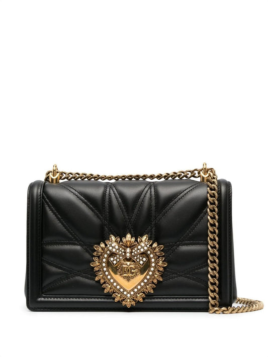 medium Devotion quilted shoulder bag