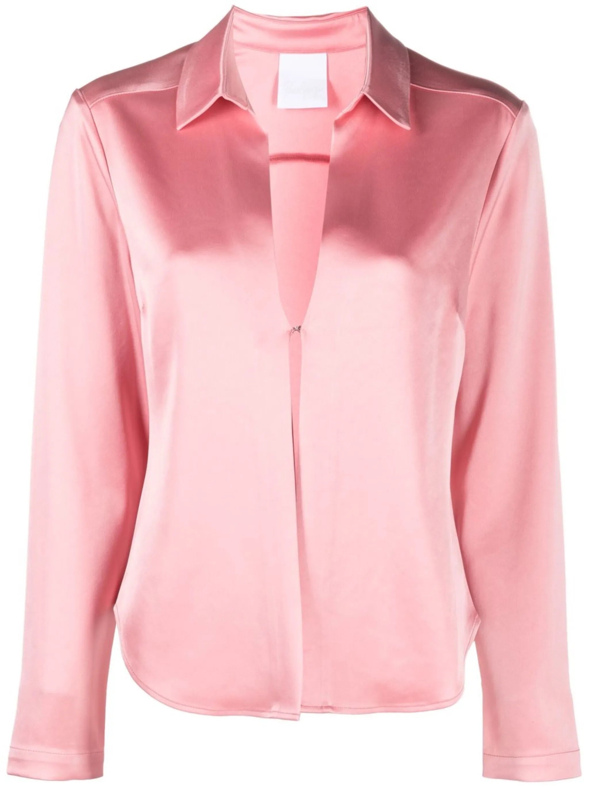 Sateen satin-finish shirt