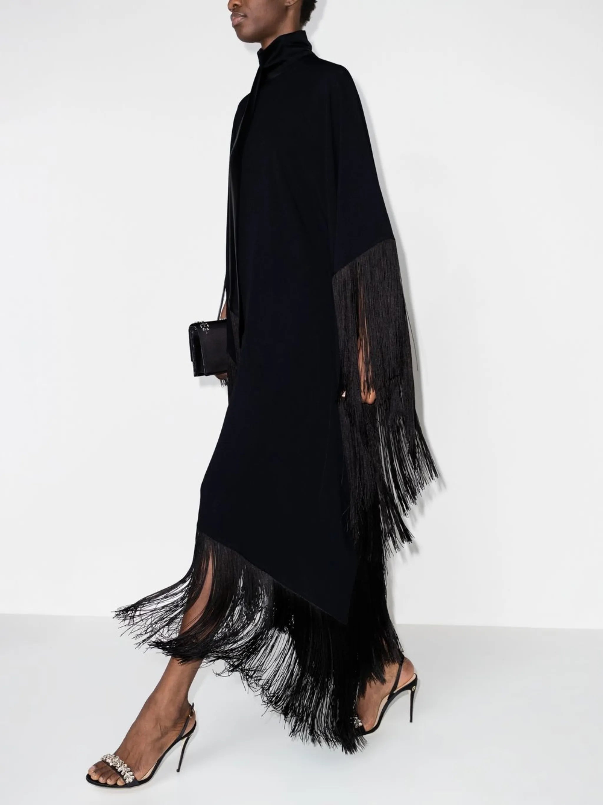 Mrs. Ross fringed dress