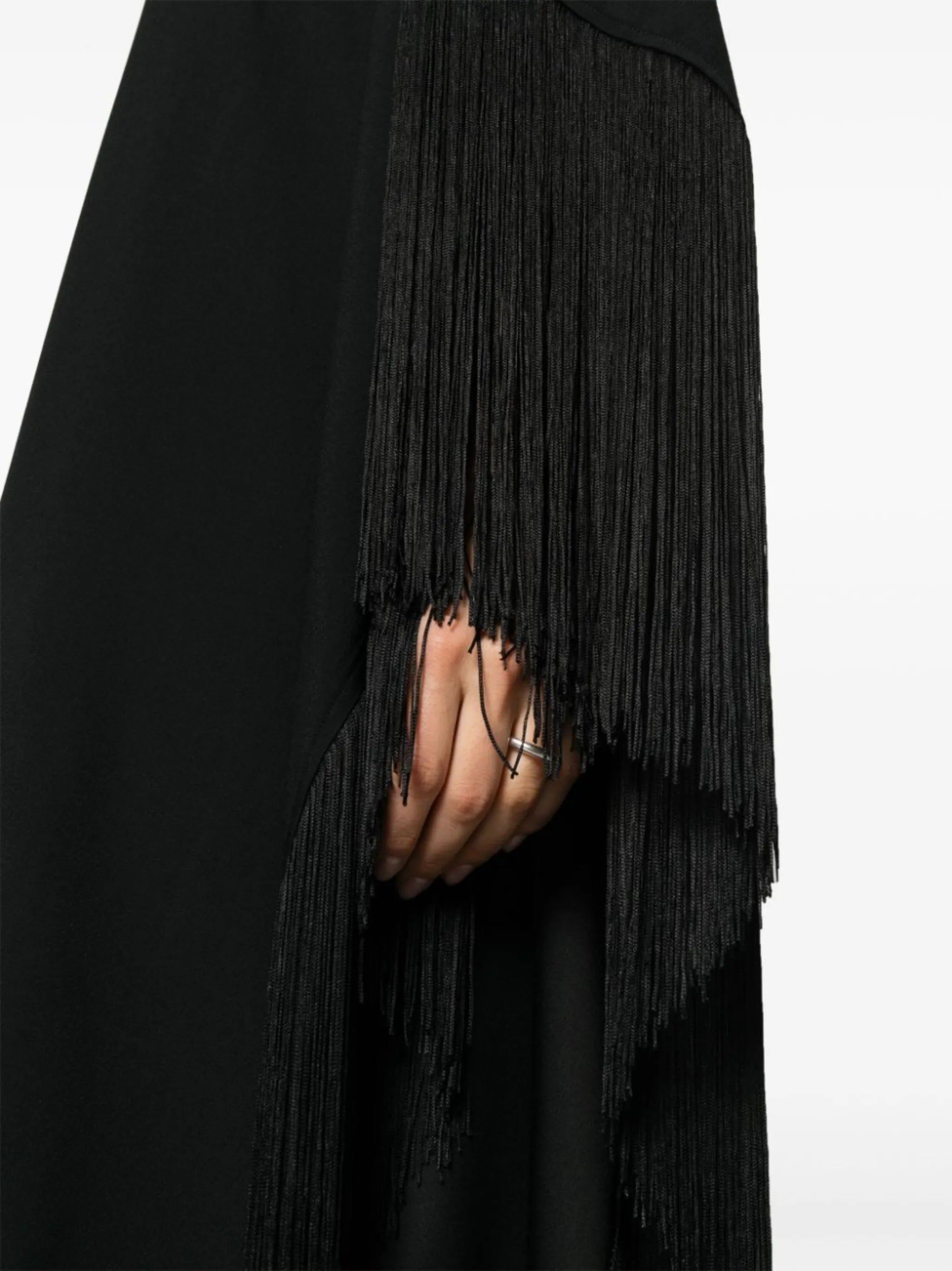 Mrs. Ross fringed dress
