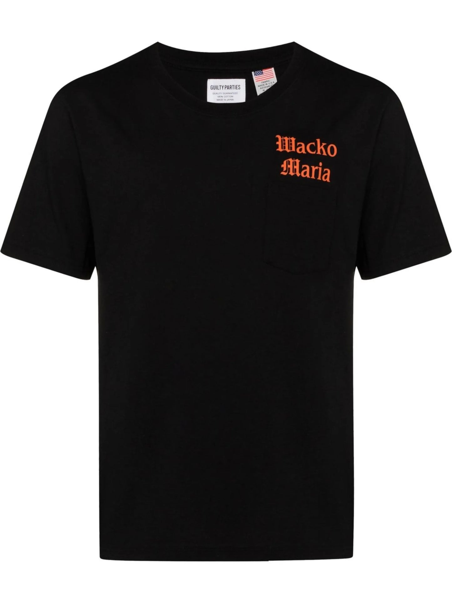 slogan-print round-neck T-shirt