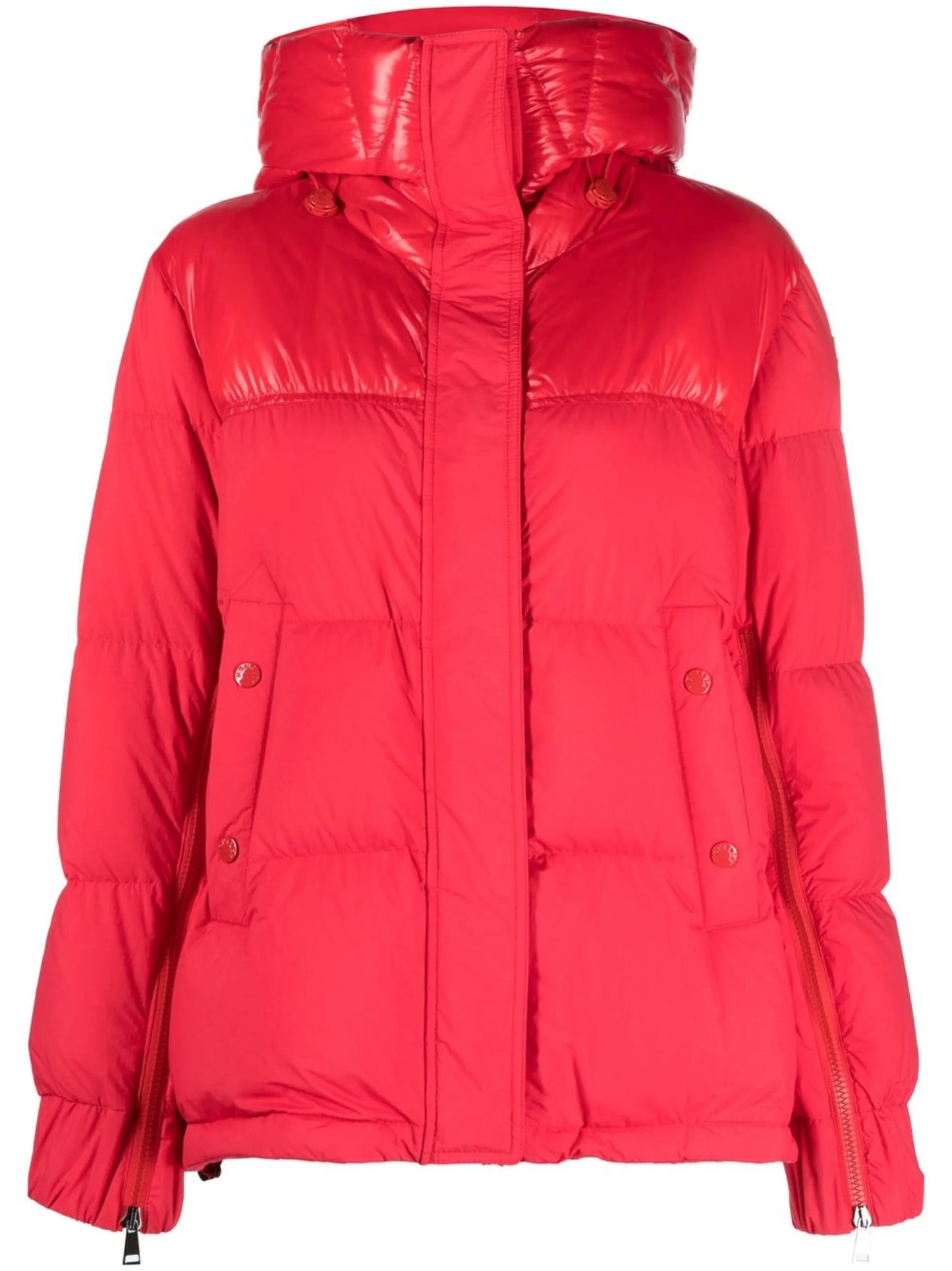hooded puffer jacket