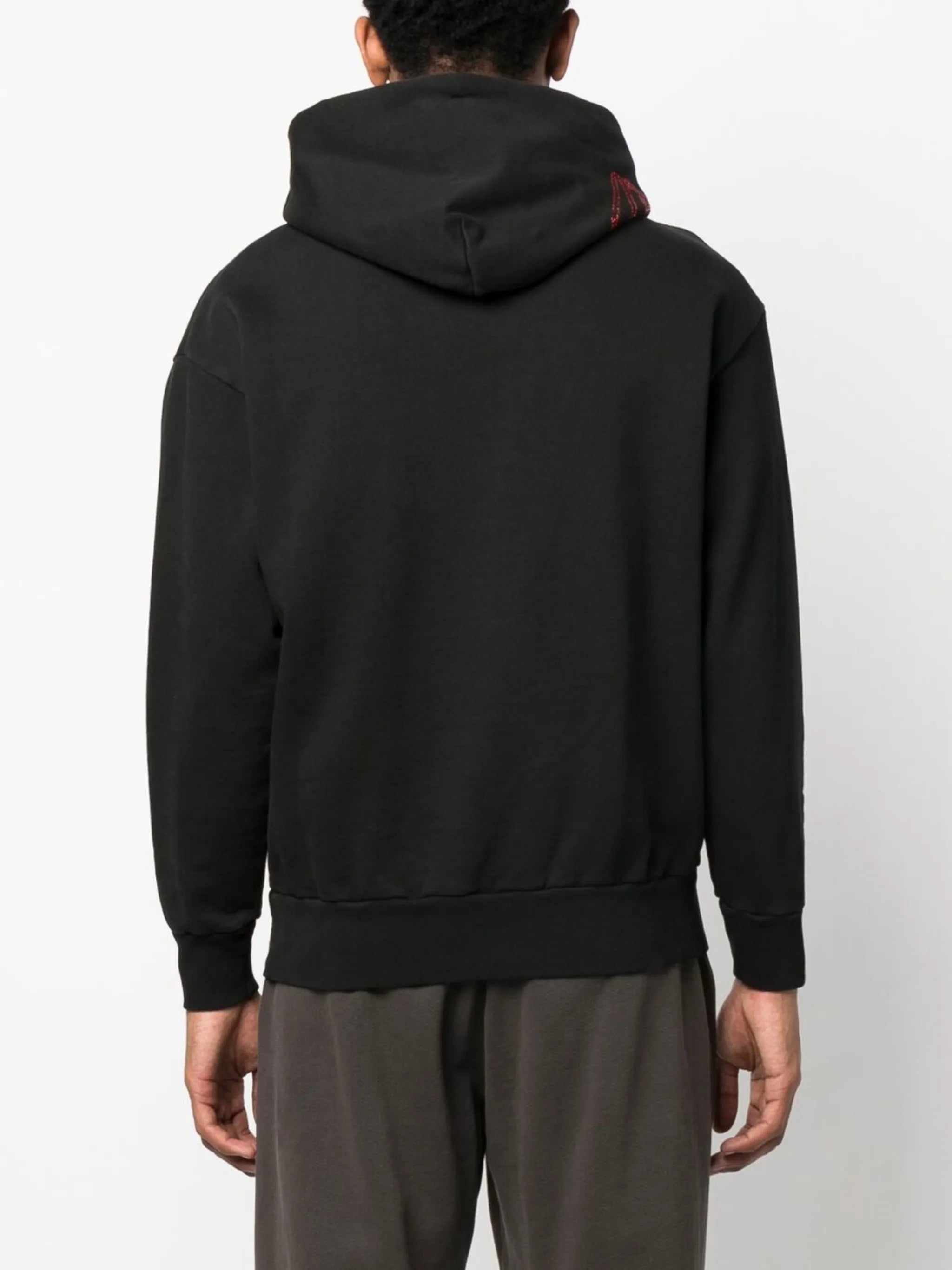 Temple crystal-embellished hoodie