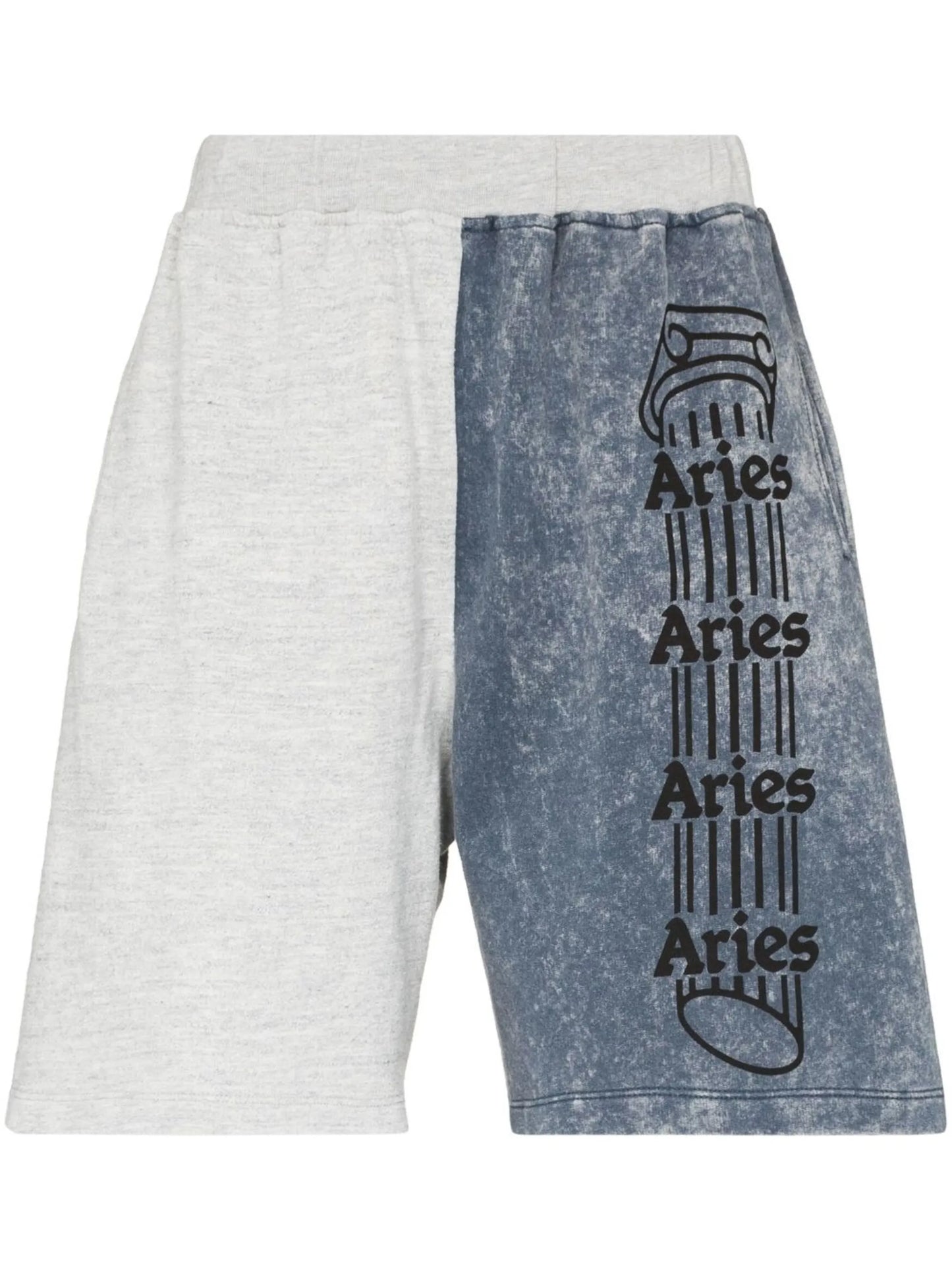 colour-block track shorts