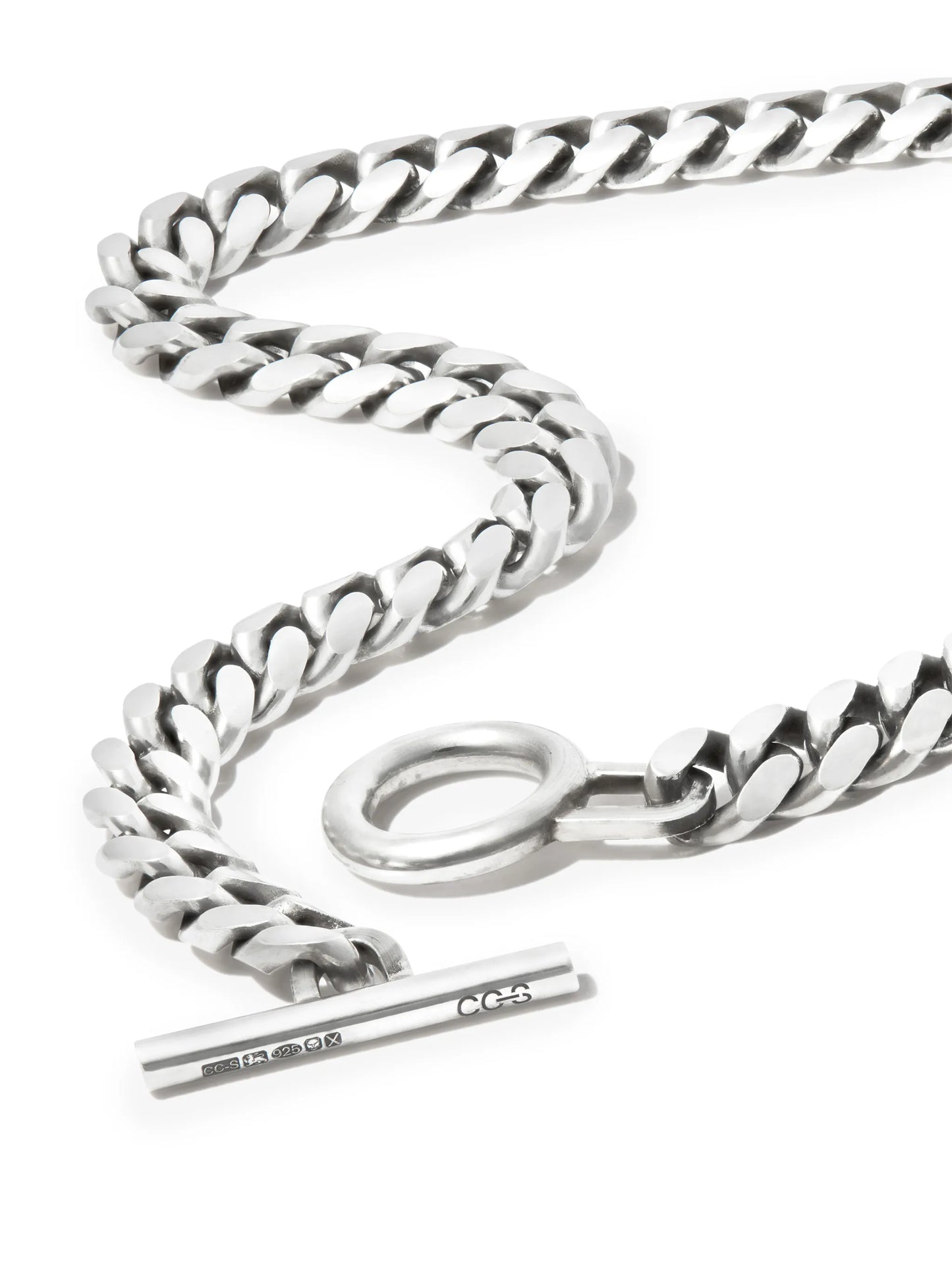 locket curb chain necklace