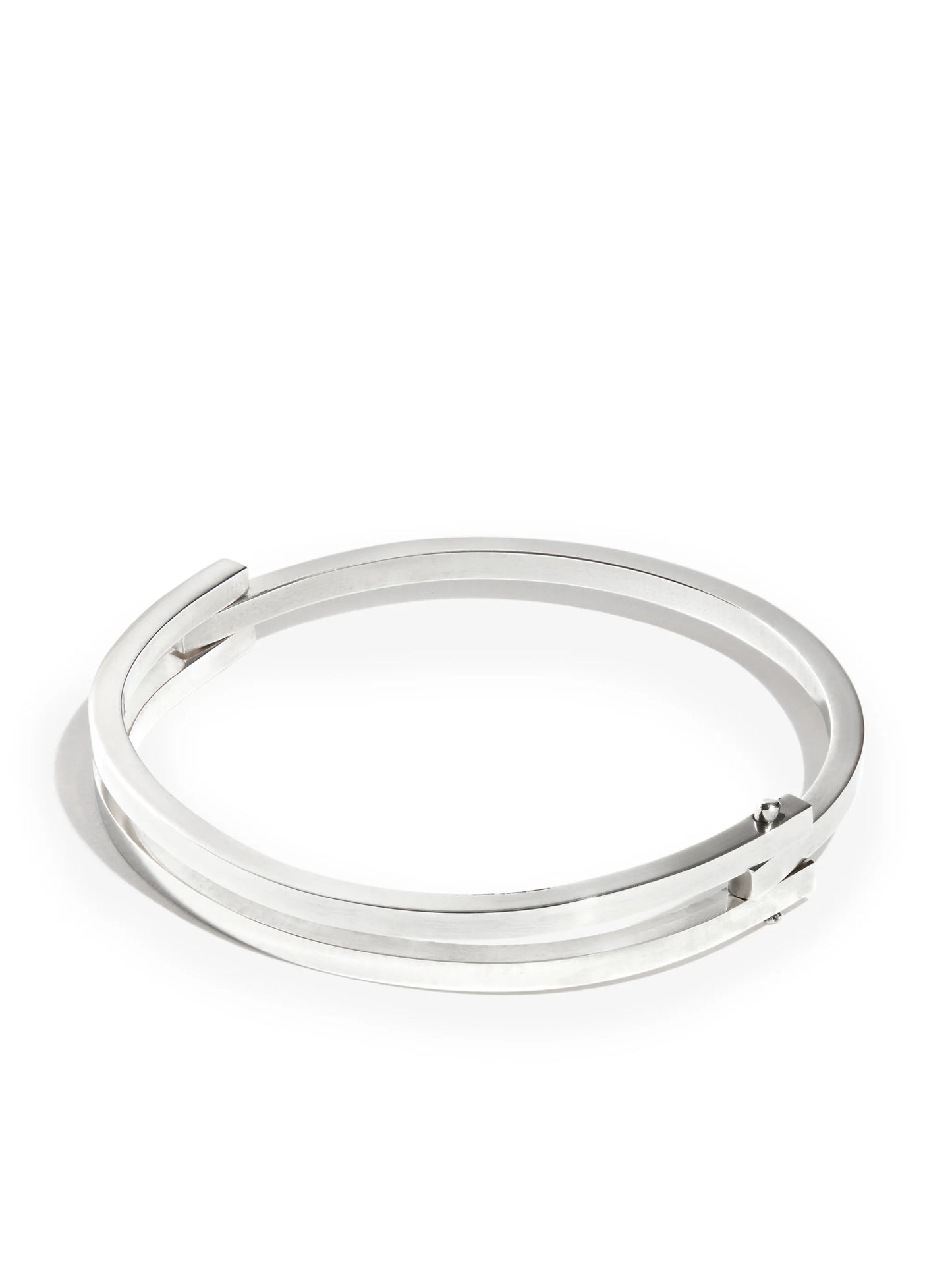 hinged double cuff bracelet