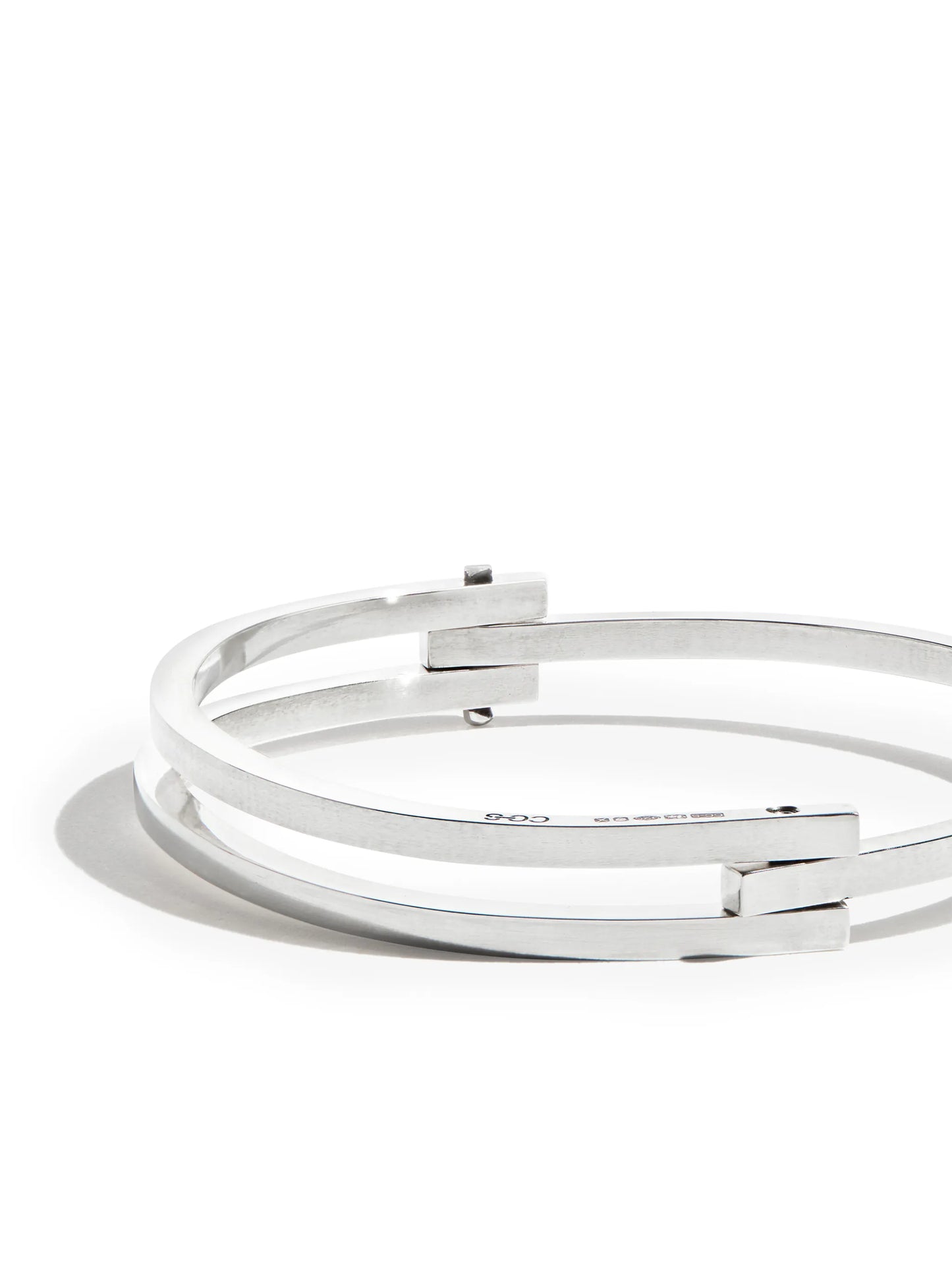 hinged double cuff bracelet