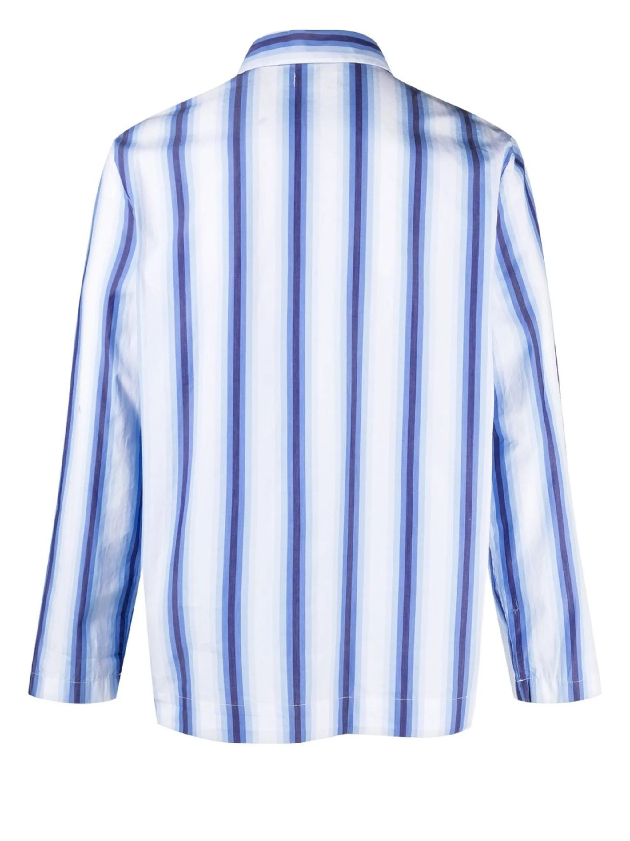 striped cotton pyjama shirt