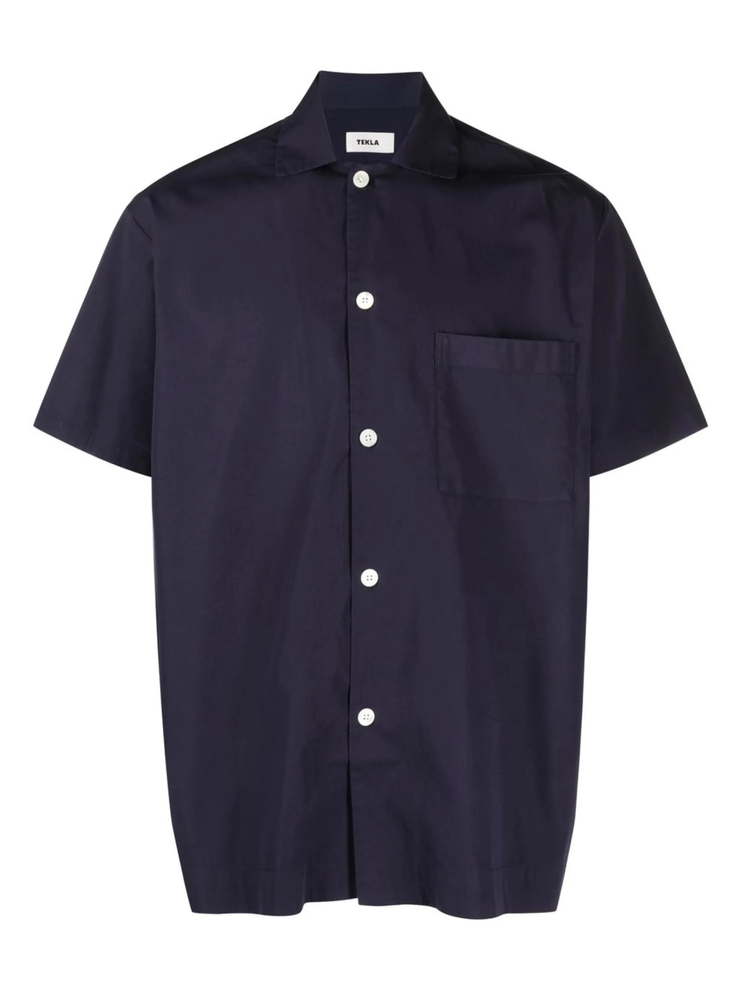 short-sleeved pajama shirt