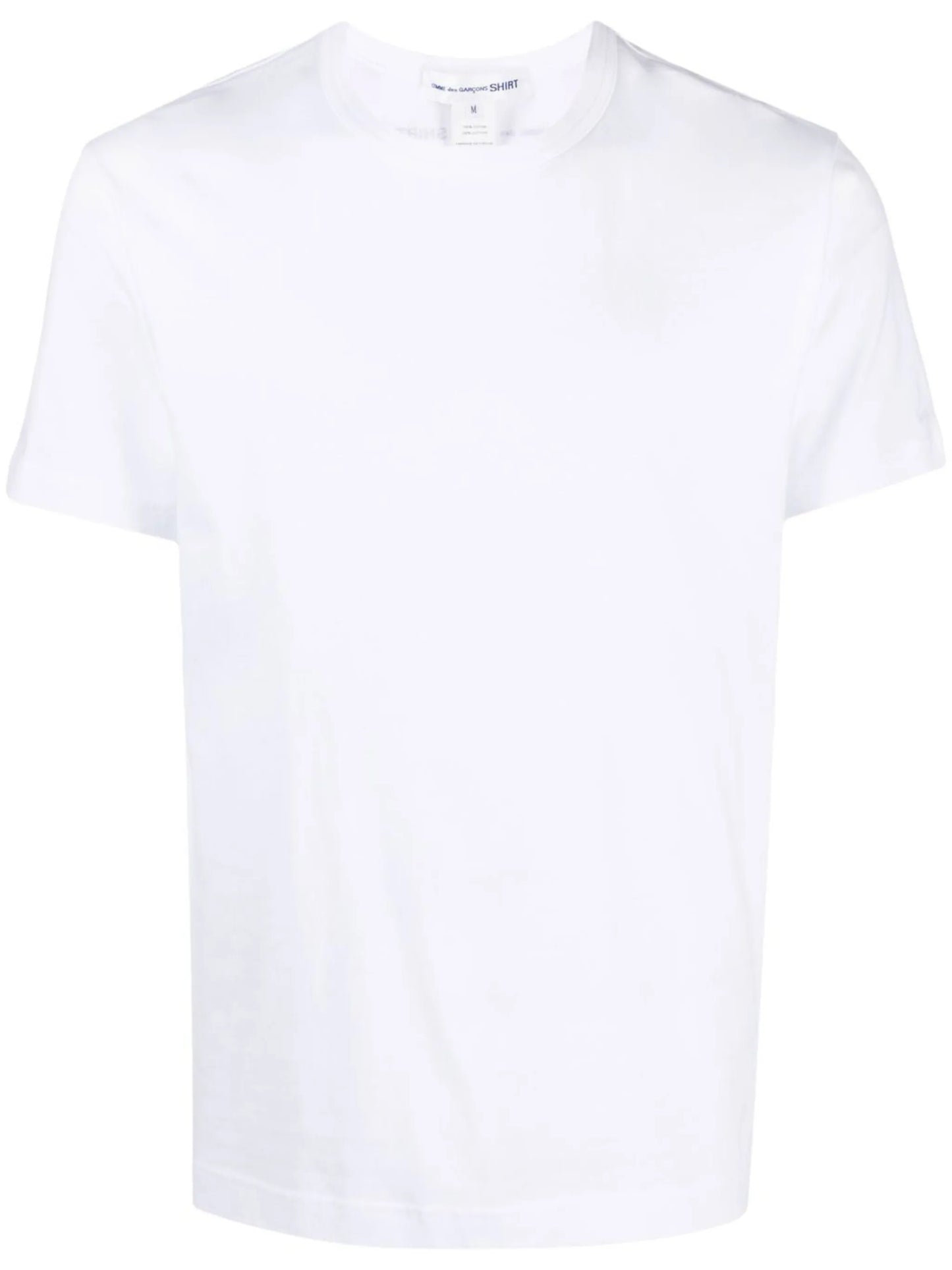rear-logo cotton T-shirt