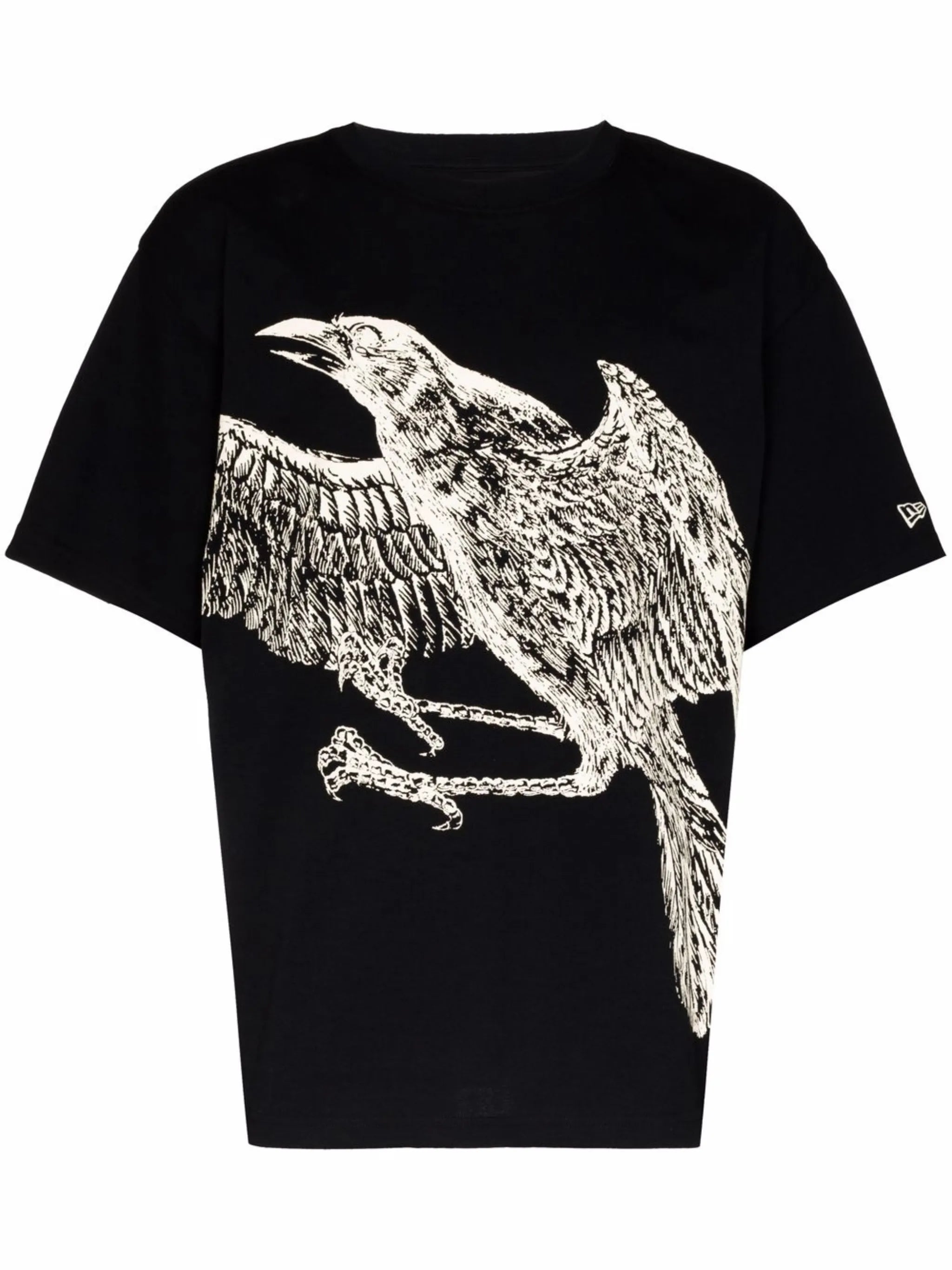 x New Era eagle-print T-shirt