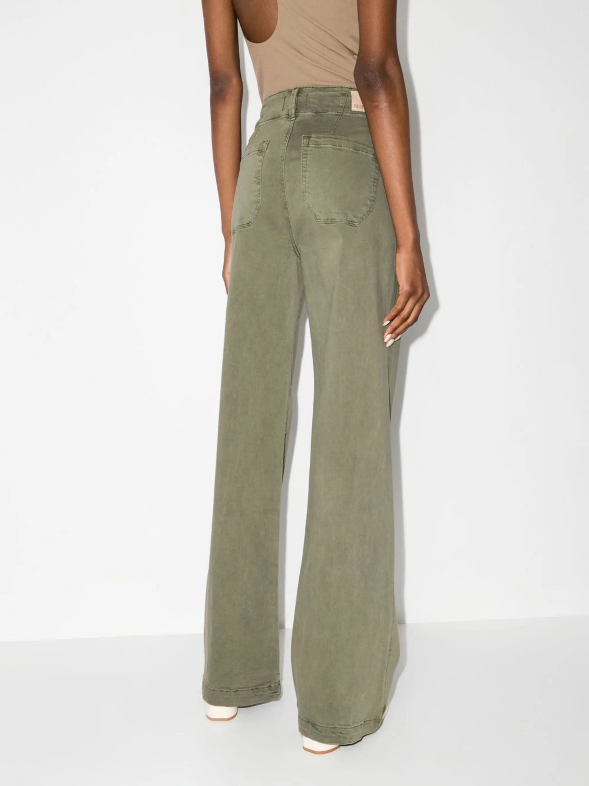 Brooklyn wide-leg trousers