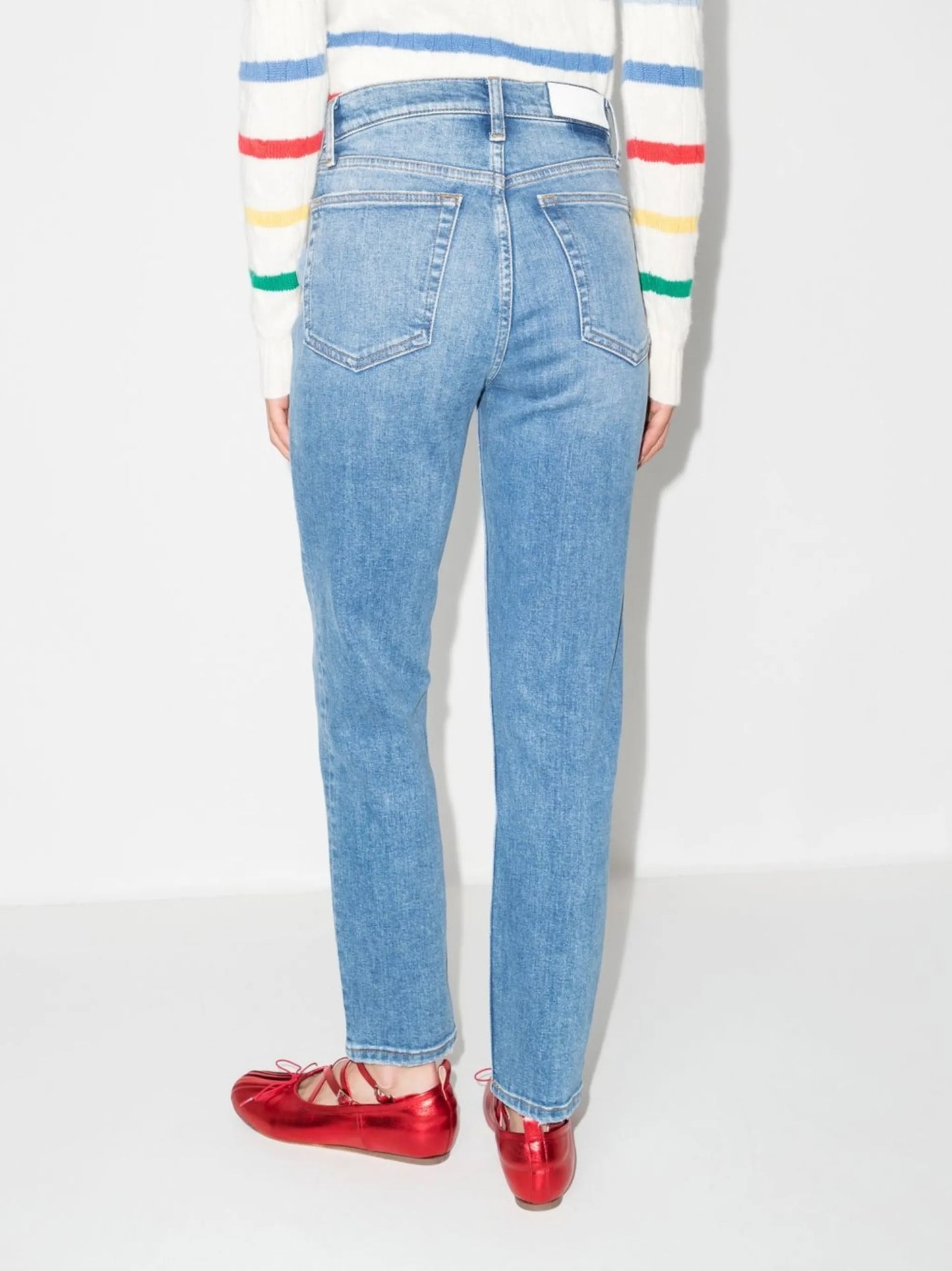 90s high-rise skinny jeans