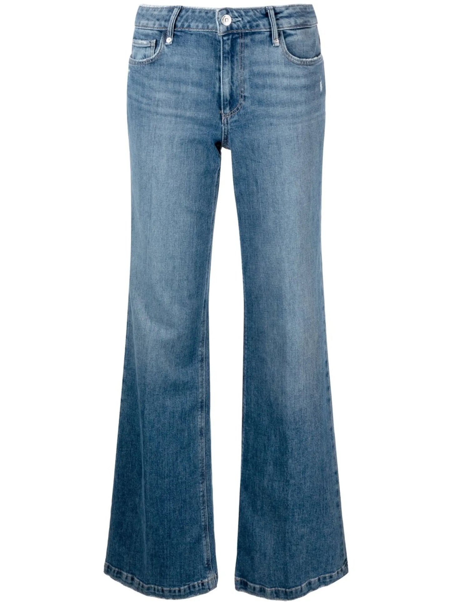 flared denim jeans