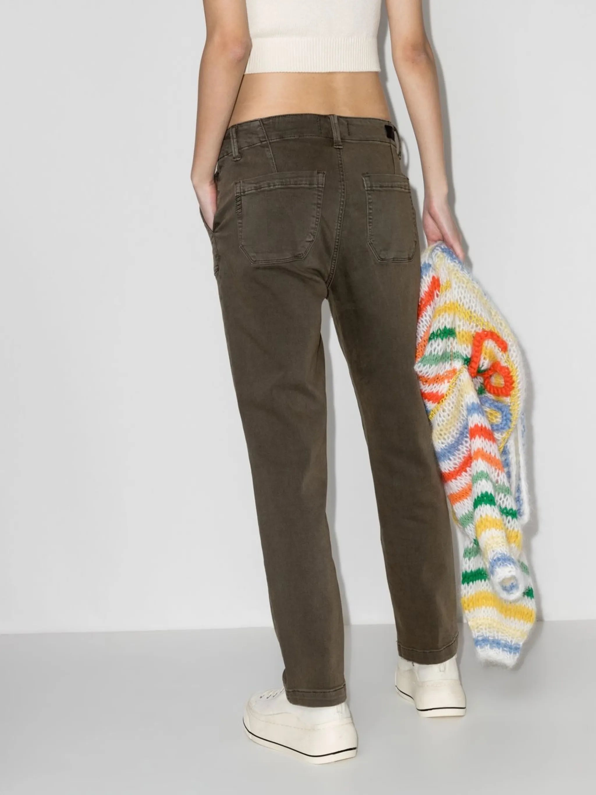 Myslie mid-rise straight-leg jeans