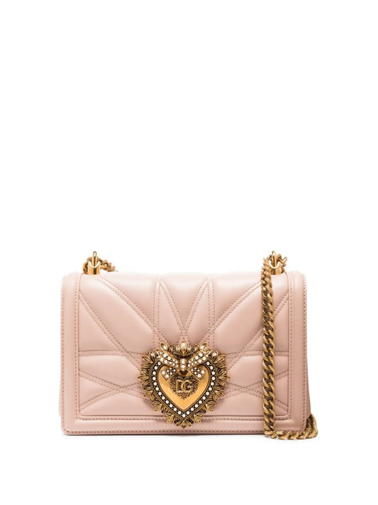 medium Devotion quilted shoulder bag