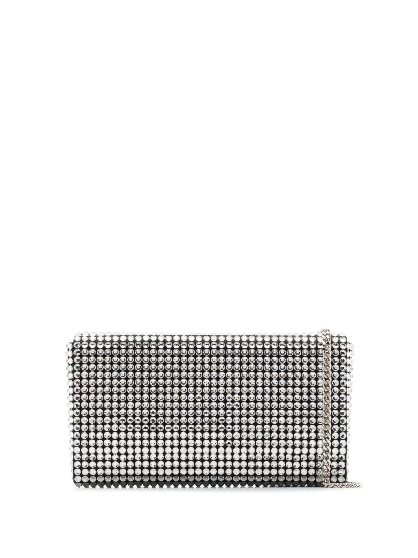 Superamina Paloma crystal-embellished clutch bag
