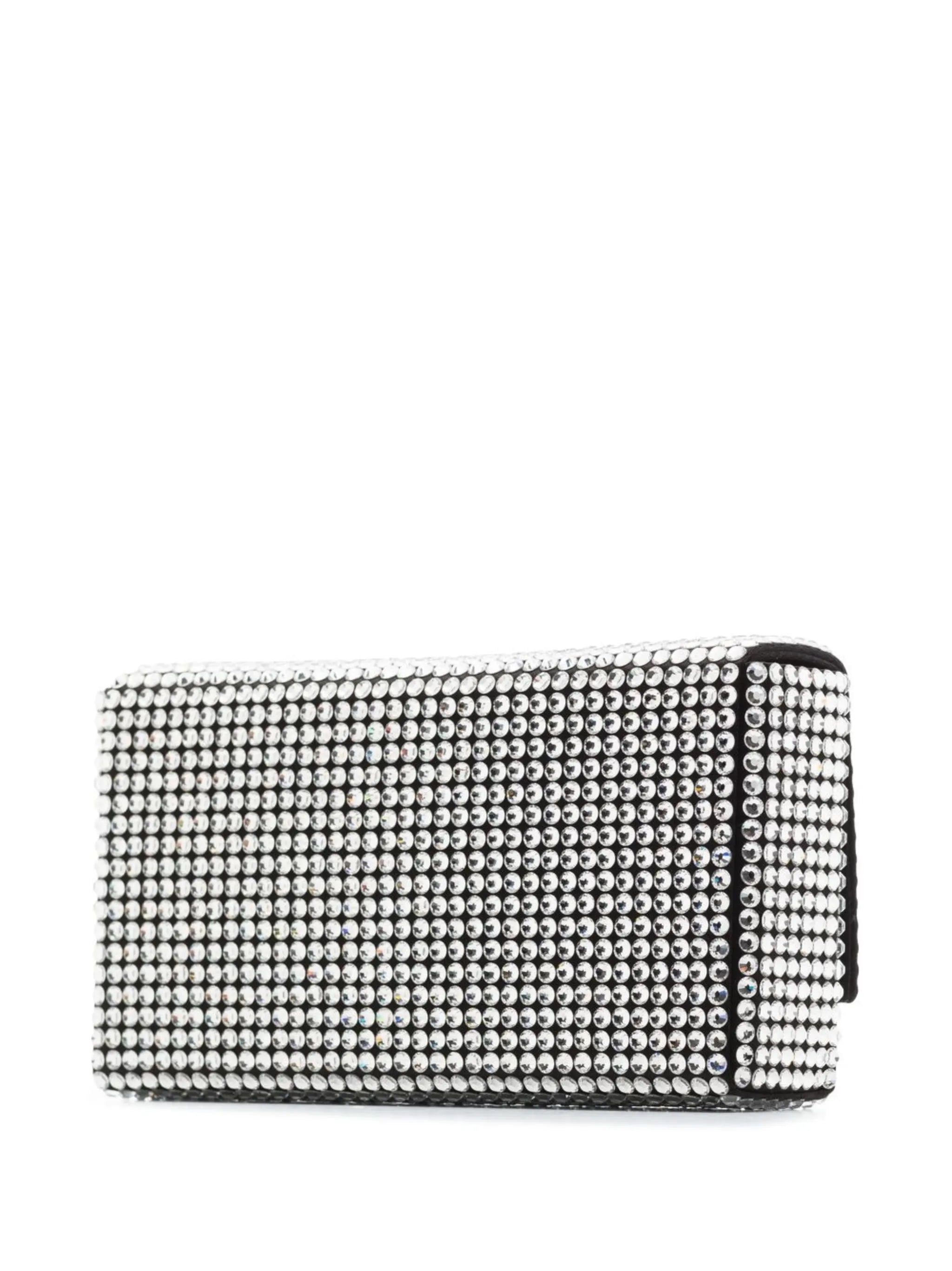 Superamina Paloma crystal-embellished clutch bag