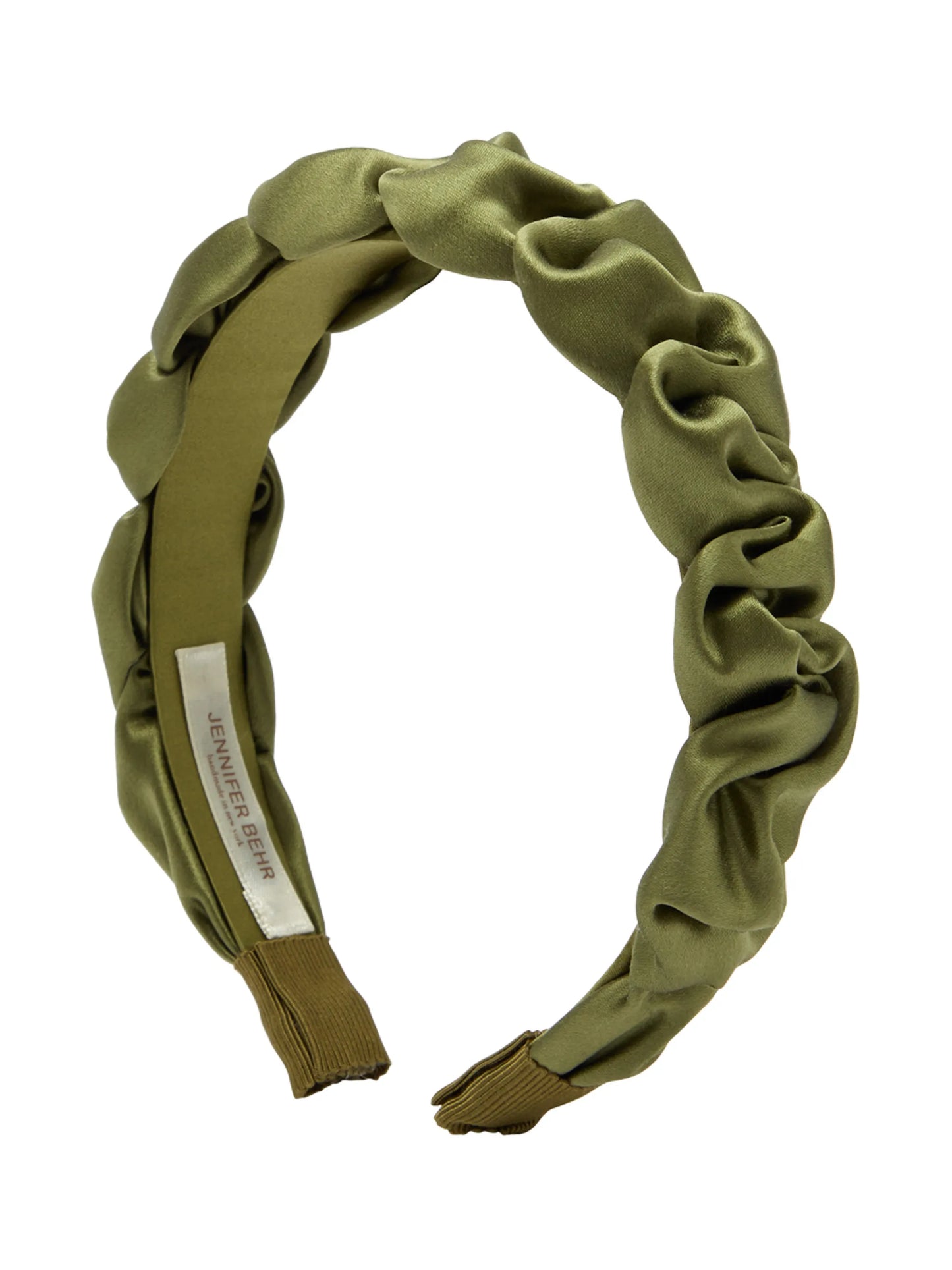 Melia satin ruffled headband