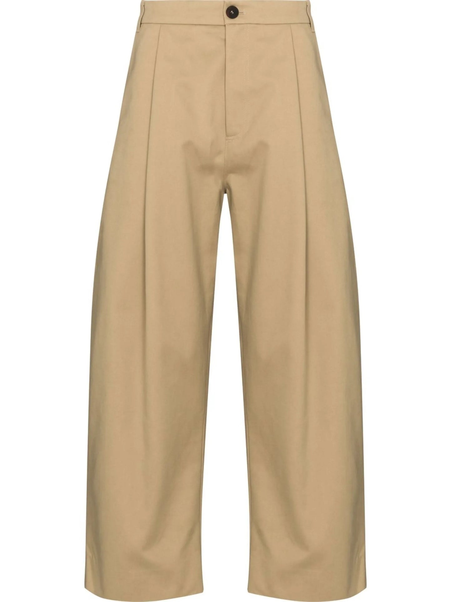 cropped wide-leg trousers