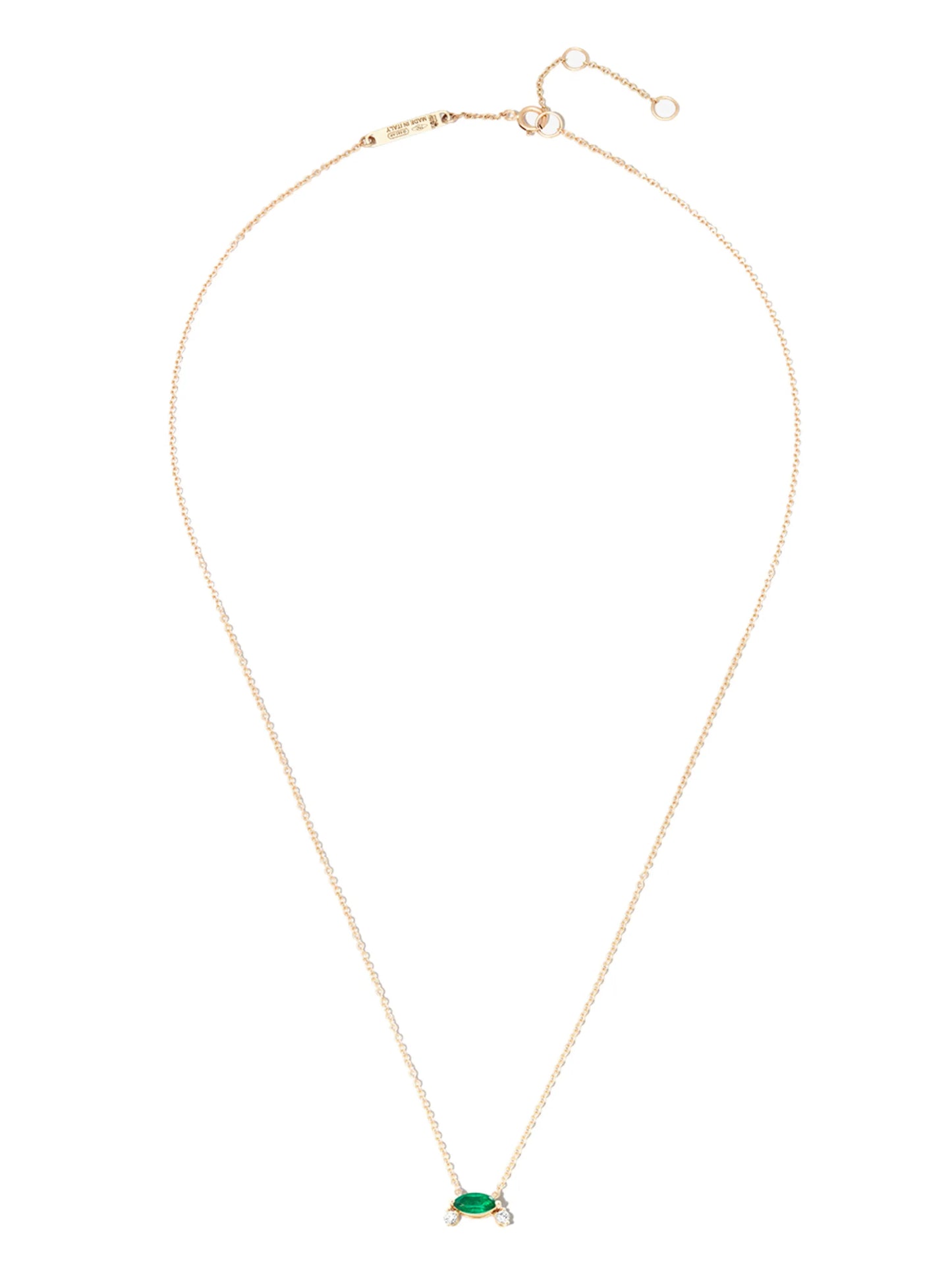 18kt yellow gold Dancing Diamonds necklace