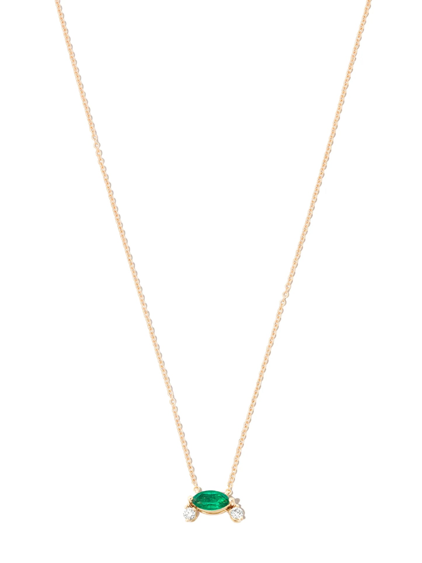 18kt yellow gold Dancing Diamonds necklace