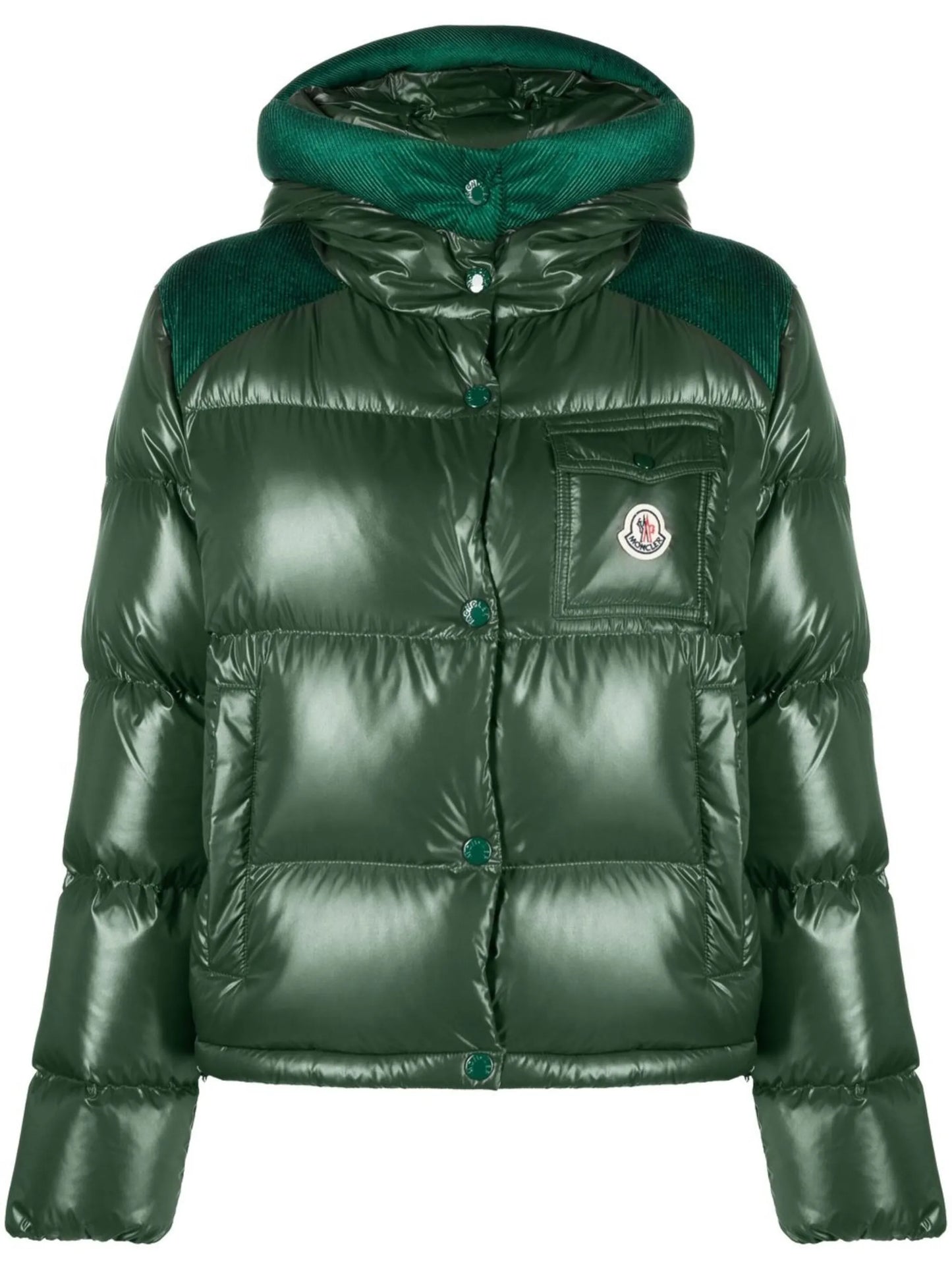 Fache hooded down jacket