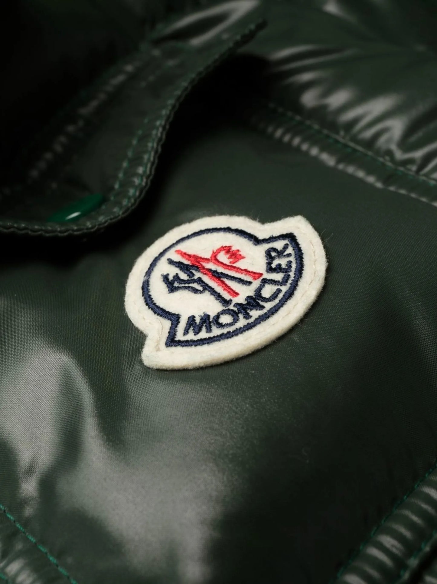 Fache hooded down jacket