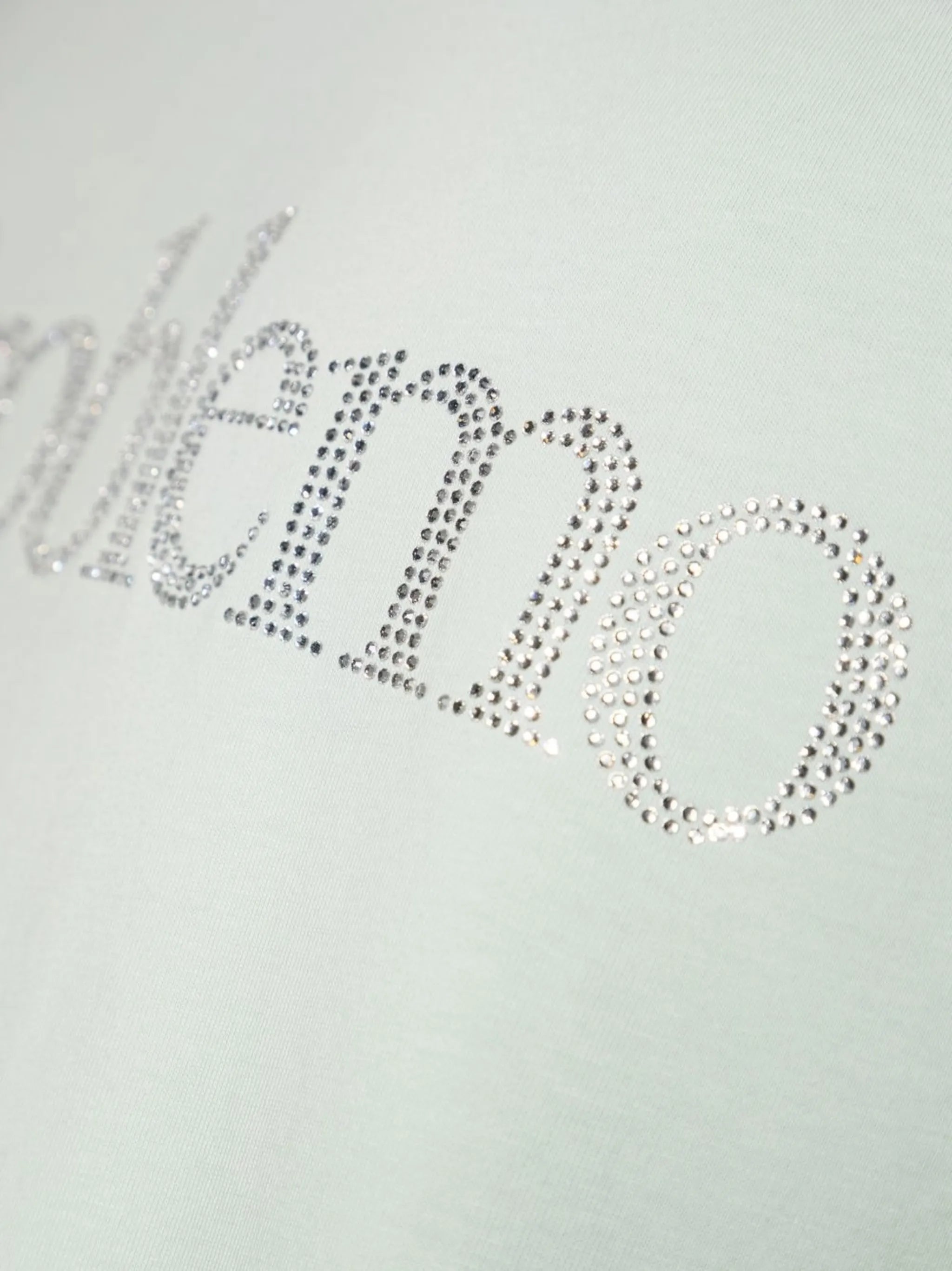 rhinestone-embellished No Problemo T-shirt
