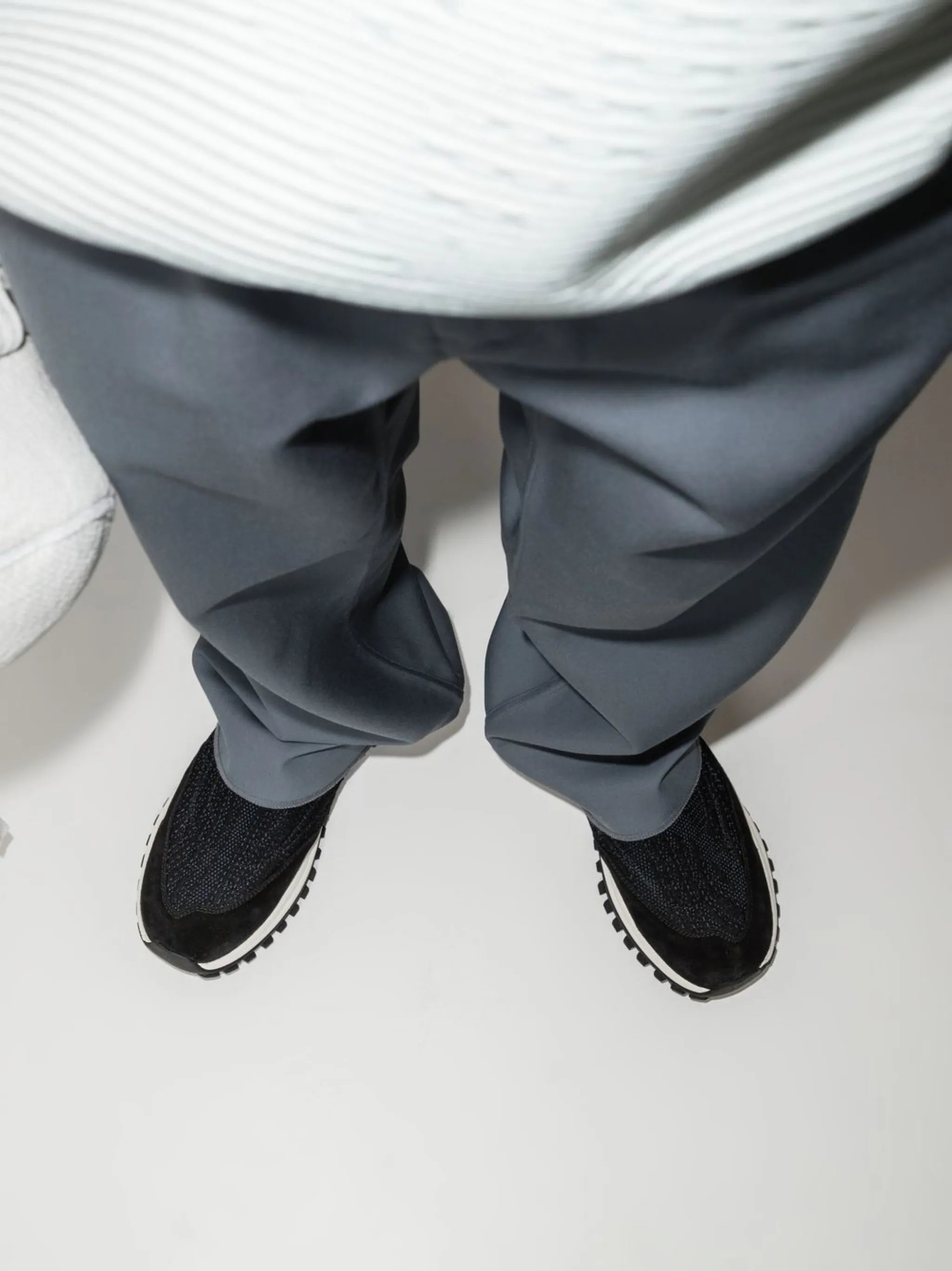 chunky logo-detail slip-on sneakers