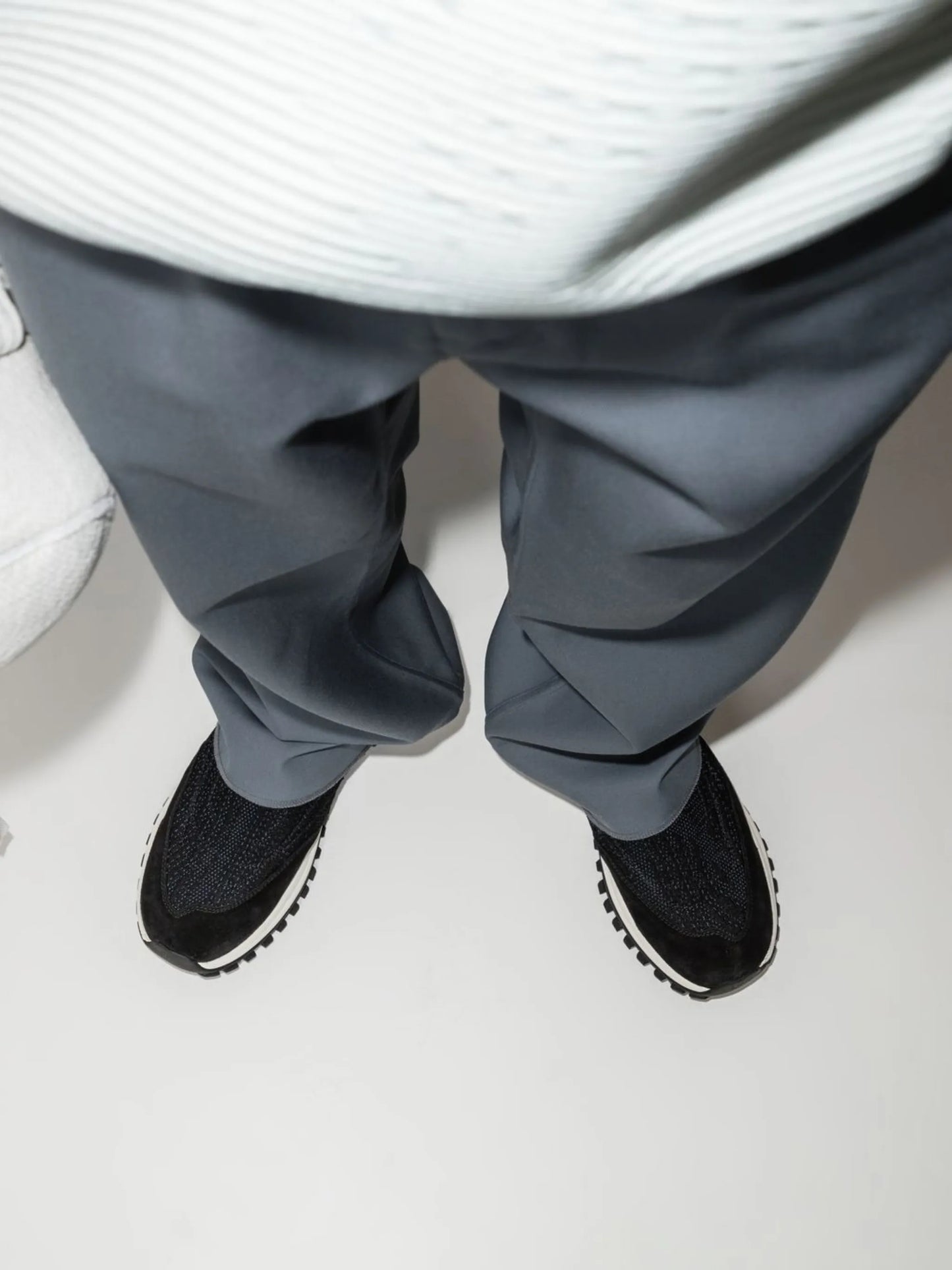 chunky logo-detail slip-on sneakers