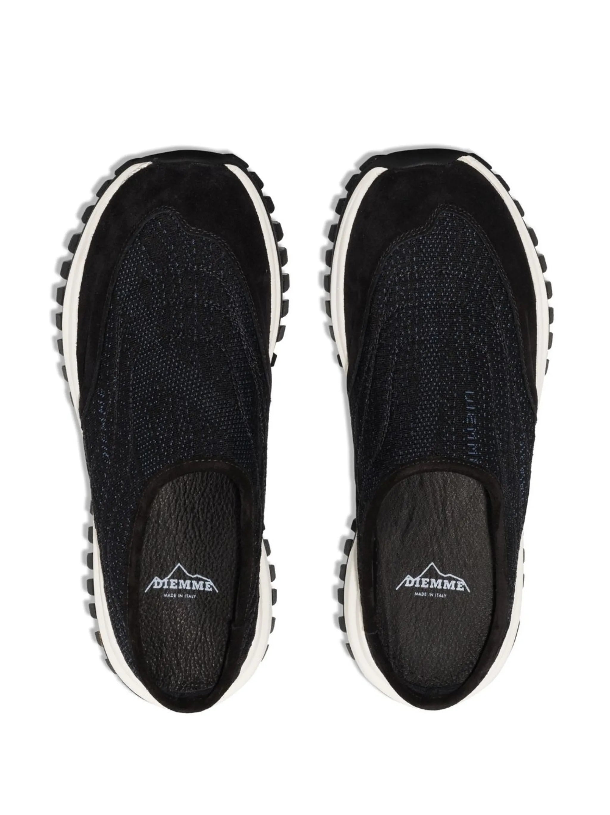chunky logo-detail slip-on sneakers